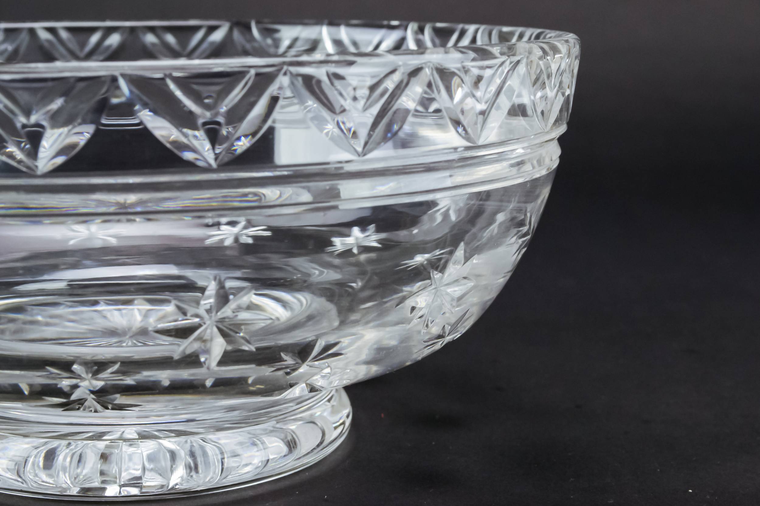 Art Deco Opulent — Art Deco cut glass bowl 1