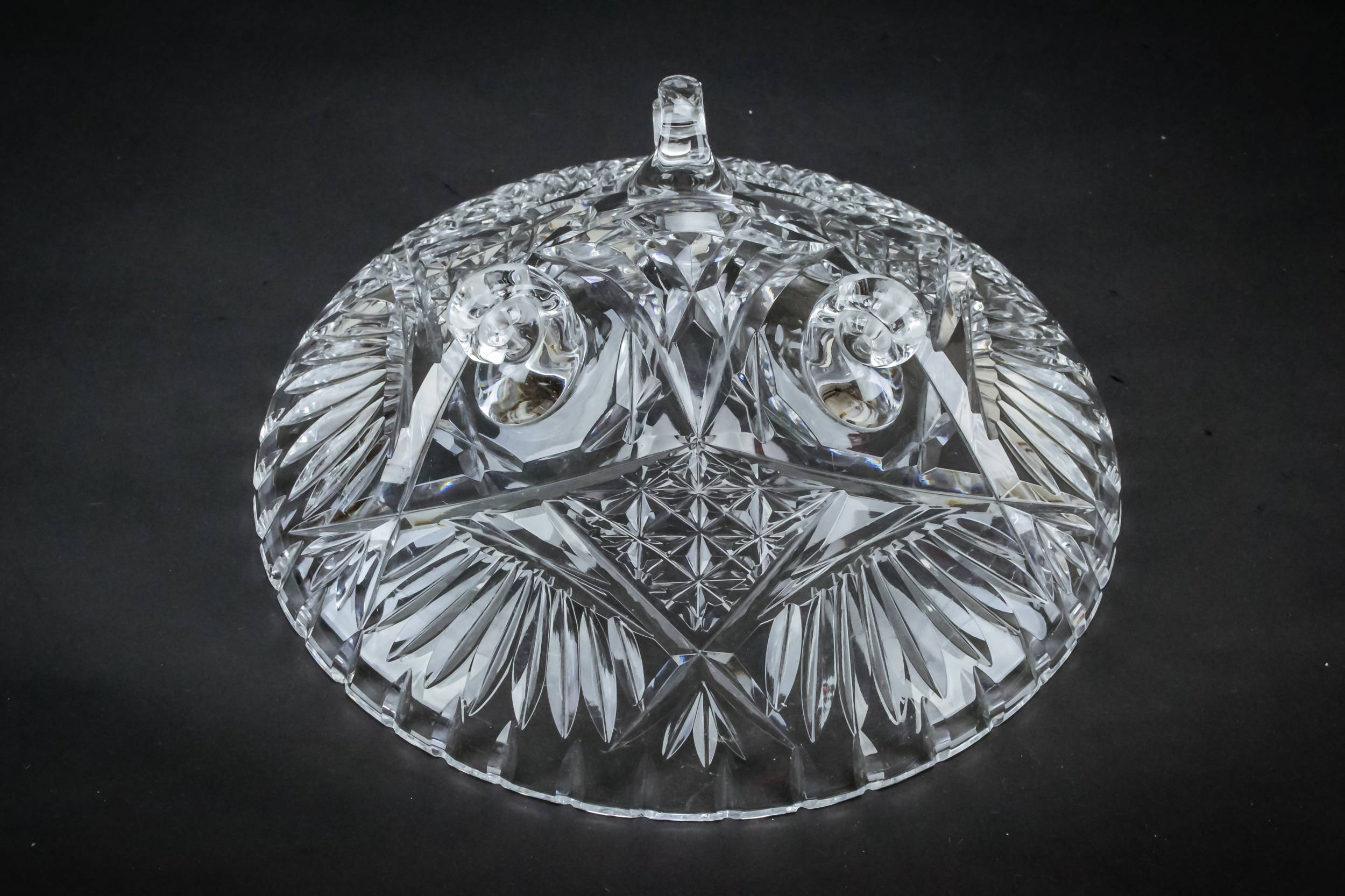 Elegant Glass BOWL — Glass serving bowl 3