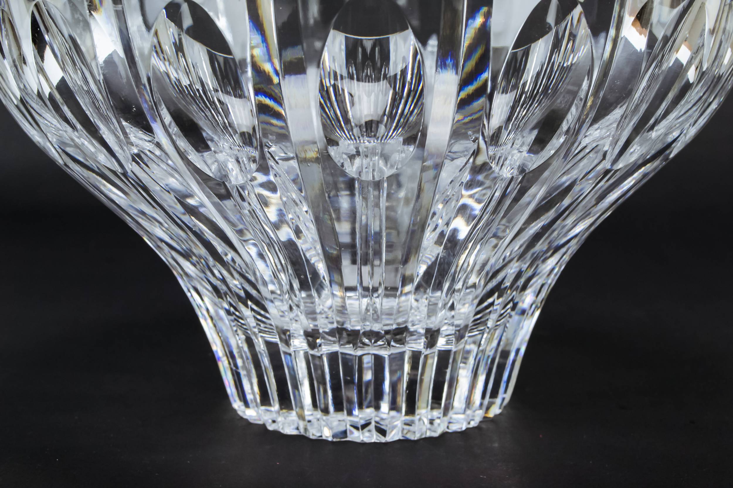 Opulent Vintage Panelled — Massive Webb cut glass bowl 2