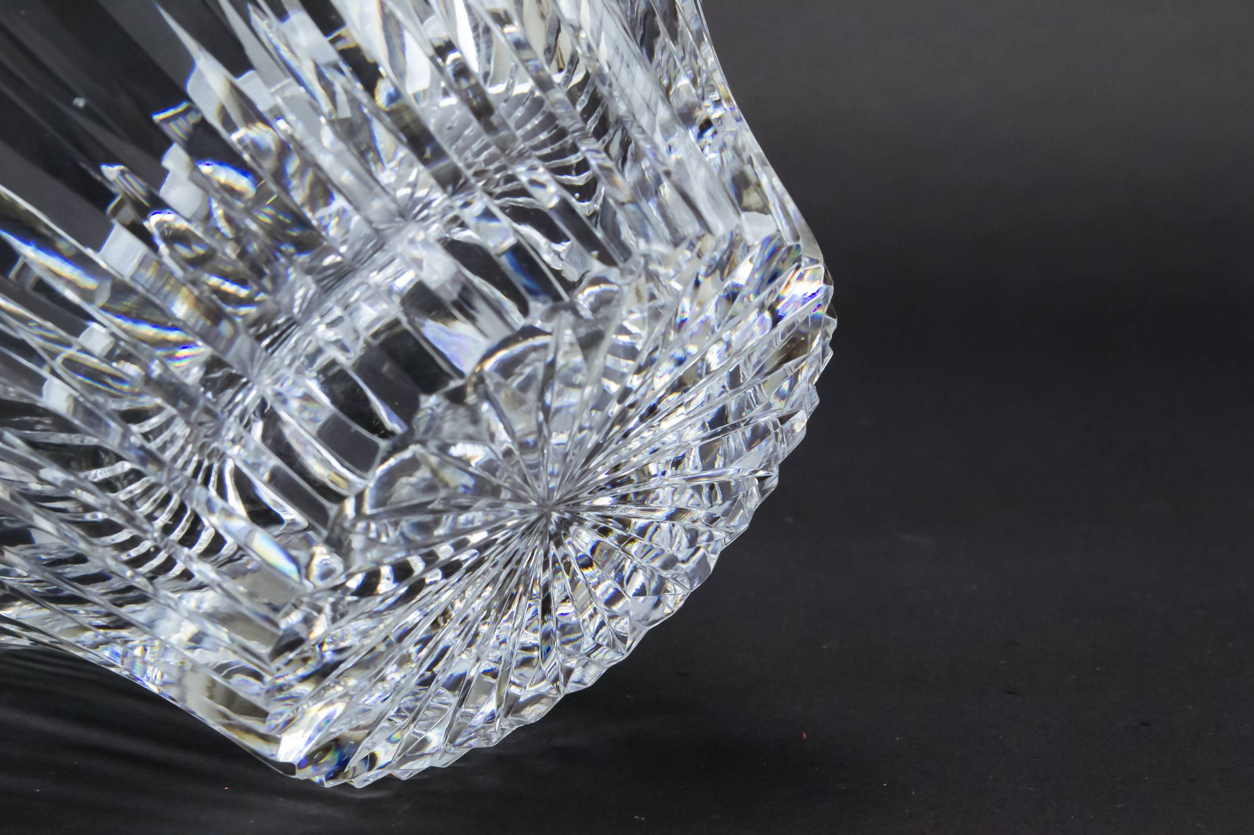 Opulent Vintage Panelled — Massive Webb cut glass bowl 3
