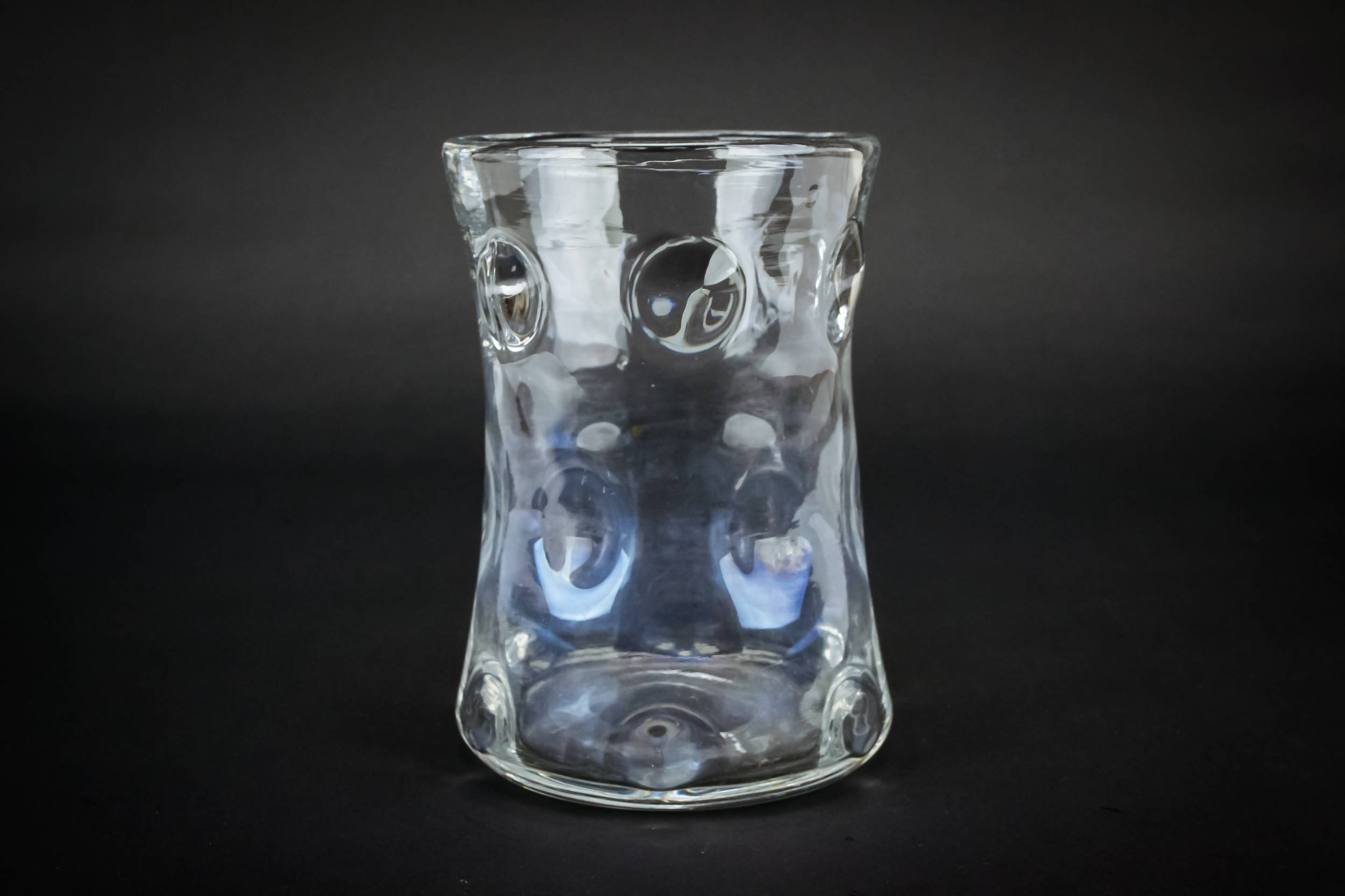 Art Deco Glass — Small Webb dimple vase