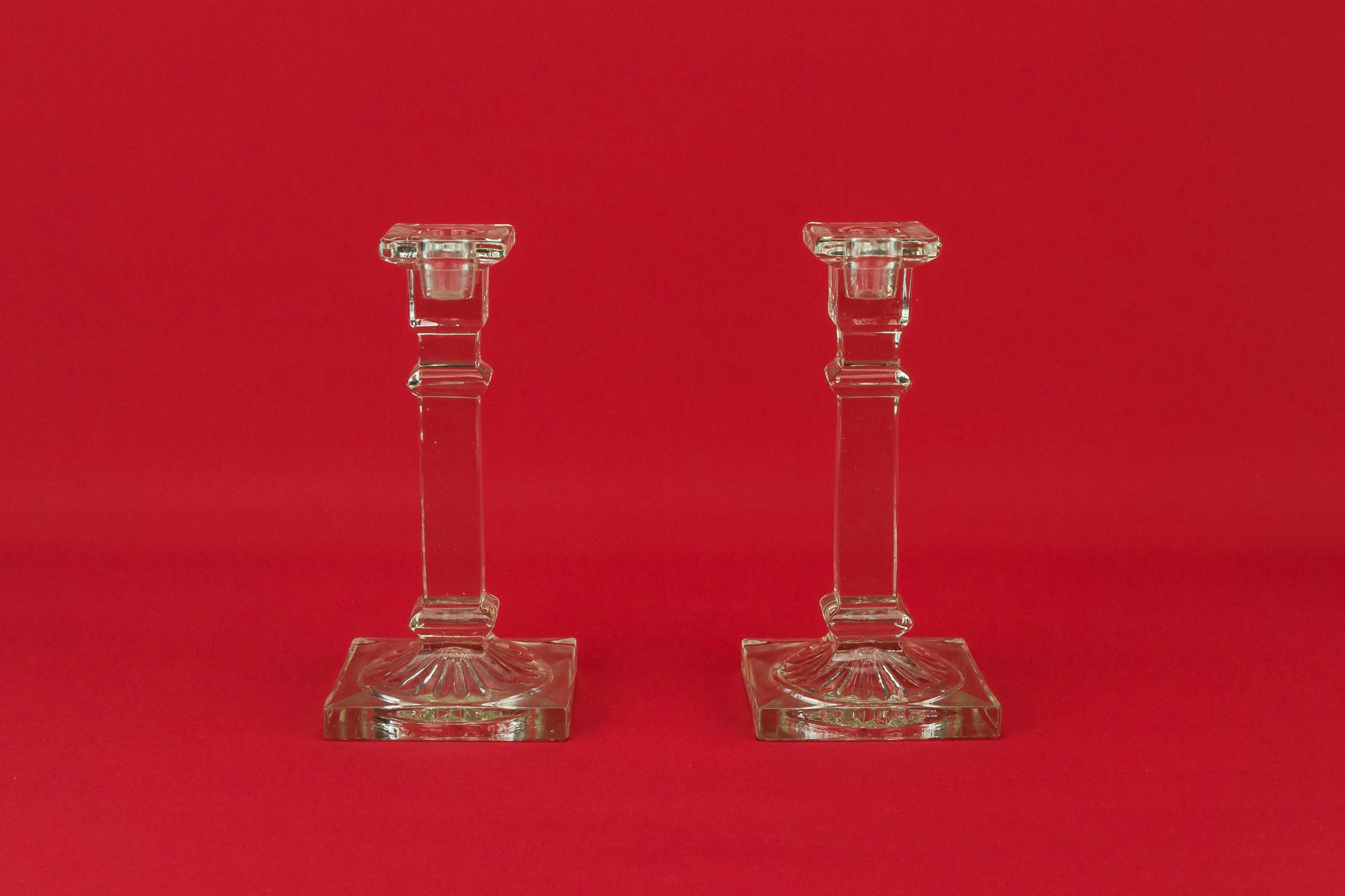 Art Deco Attractive — 2 Art Deco candlesticks
