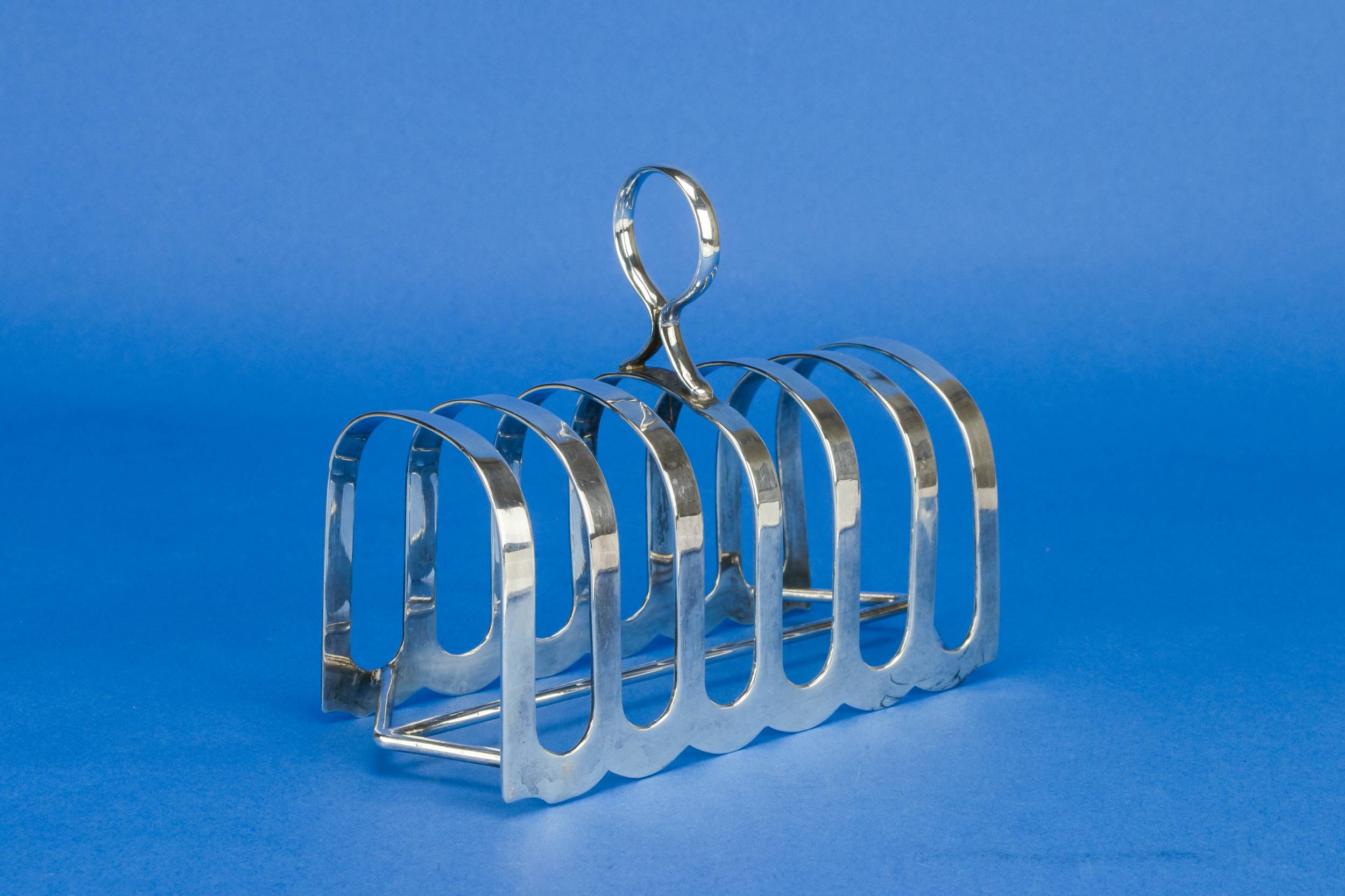 Silver Plated Metal — Silver plated toast rack