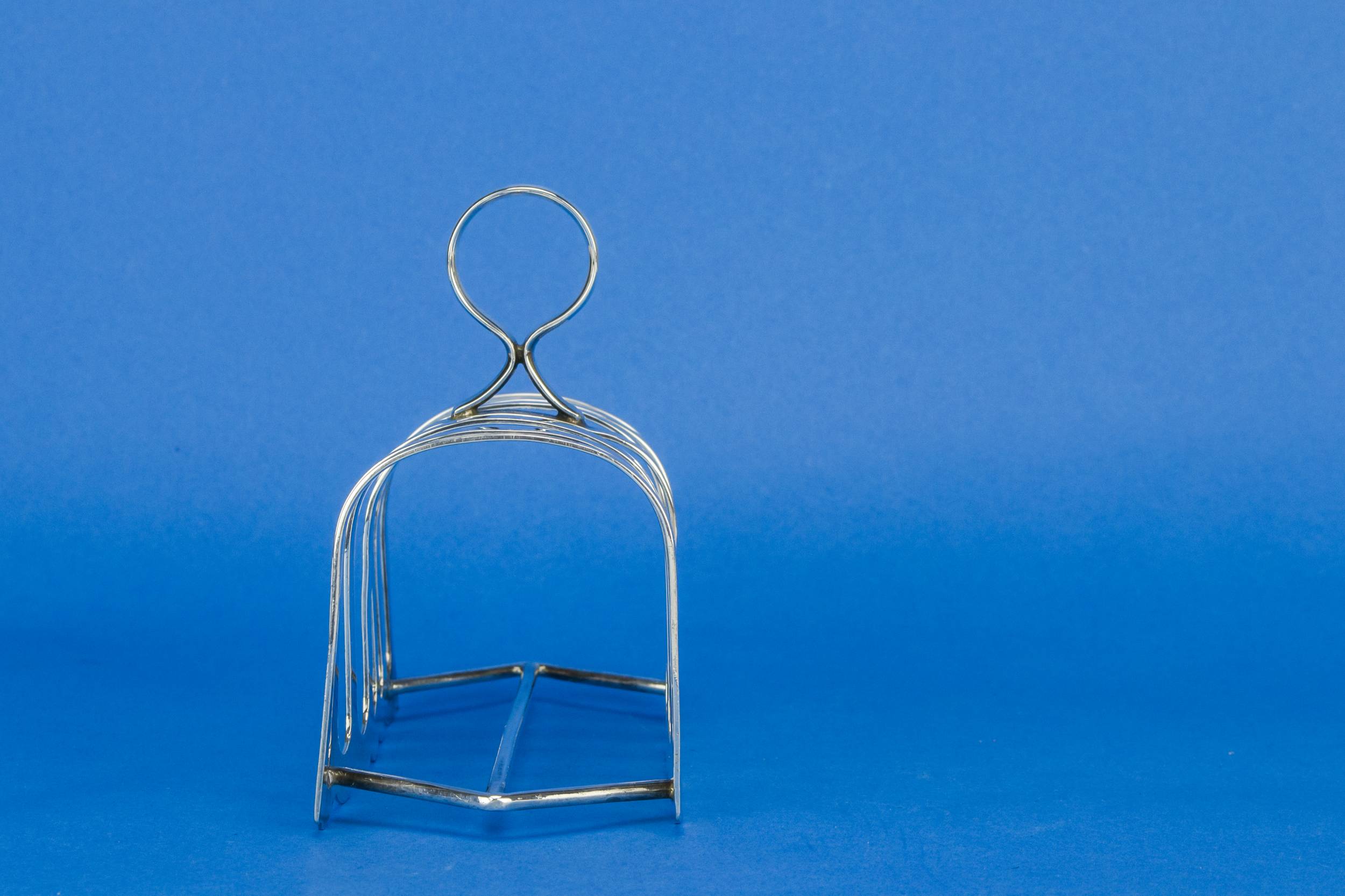 Silver Plated Metal — Silver plated toast rack 2
