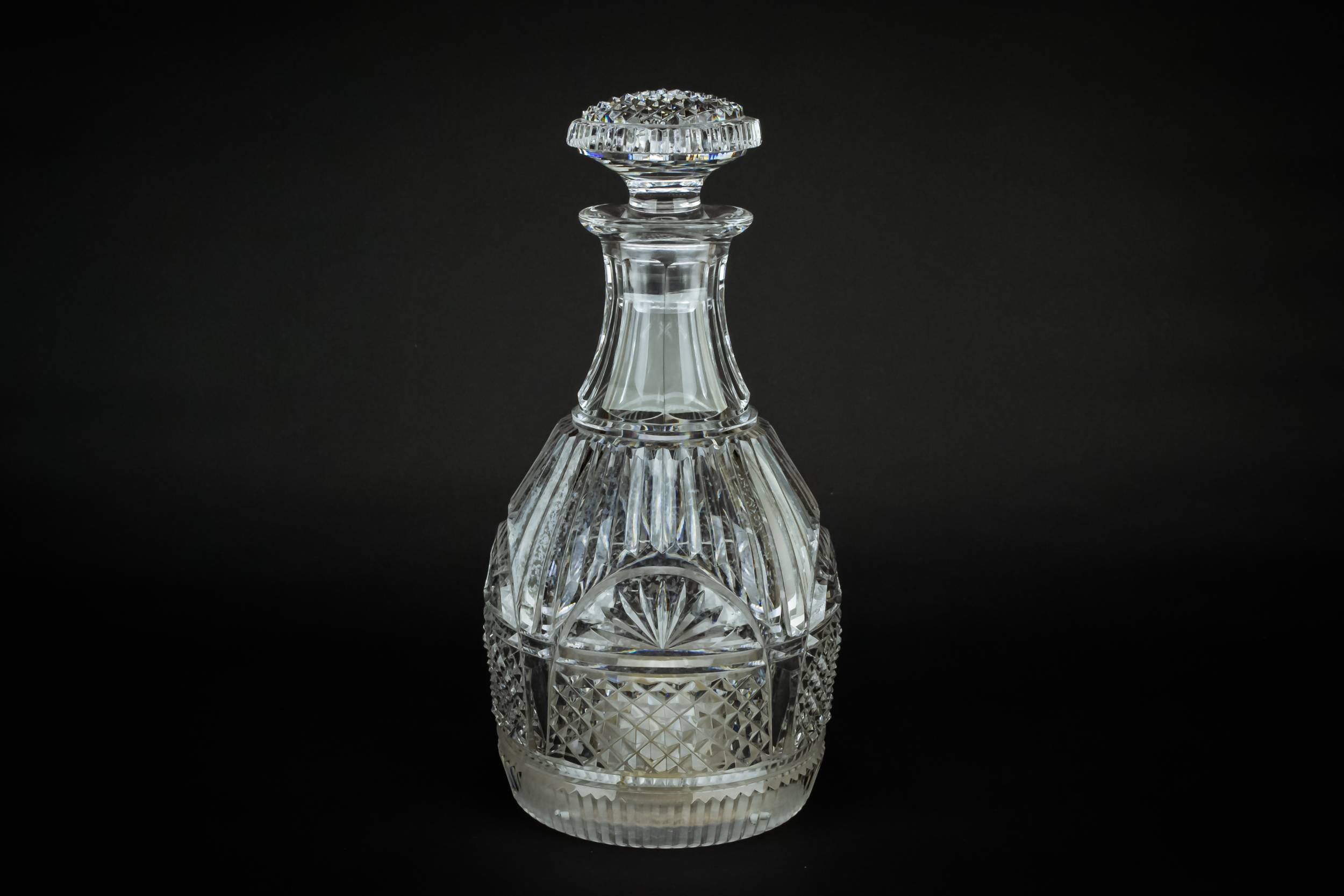 Engraved DECANTER Clear — Musical port wine decanter
