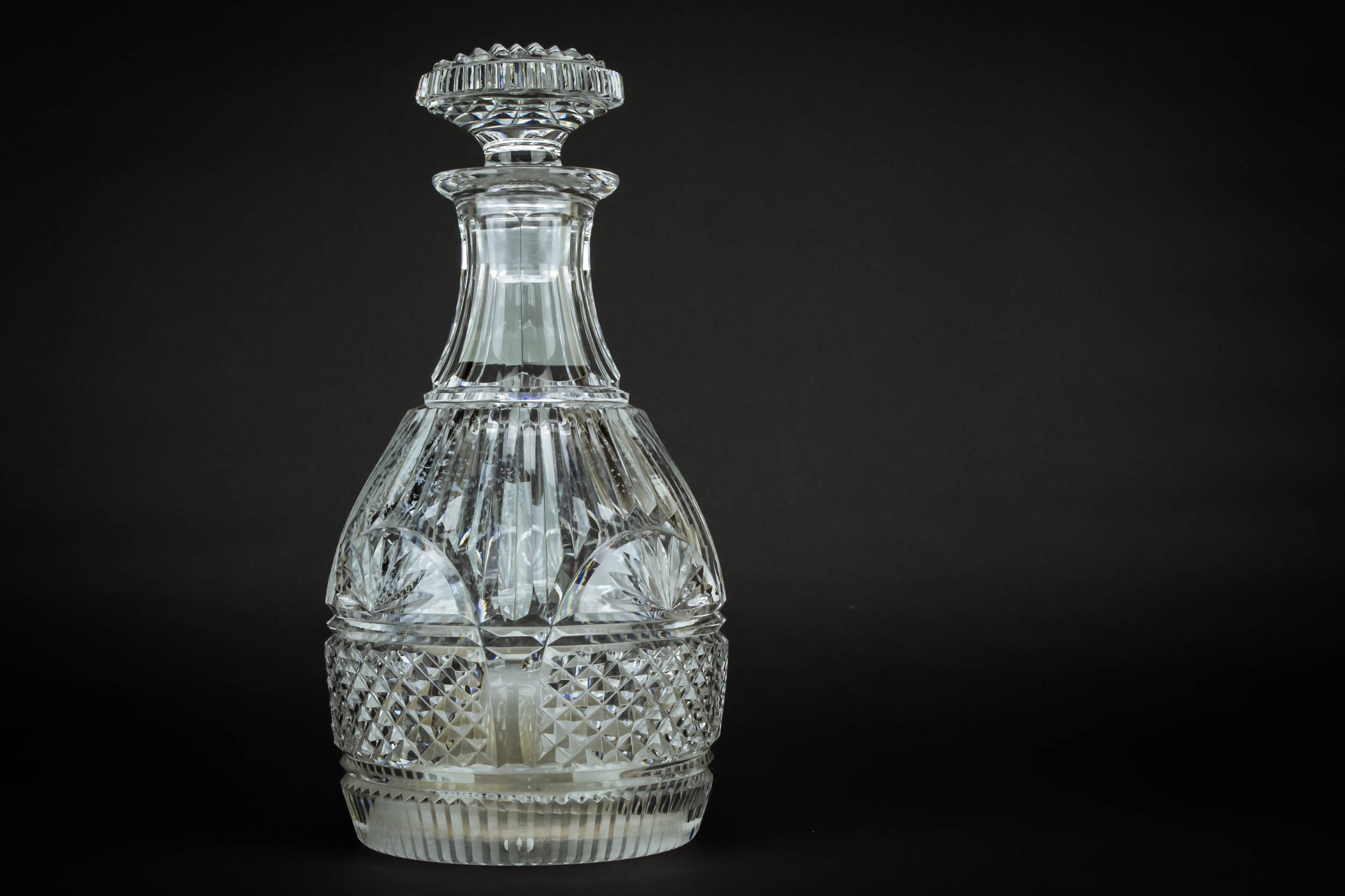Engraved DECANTER Clear — Musical port wine decanter 3