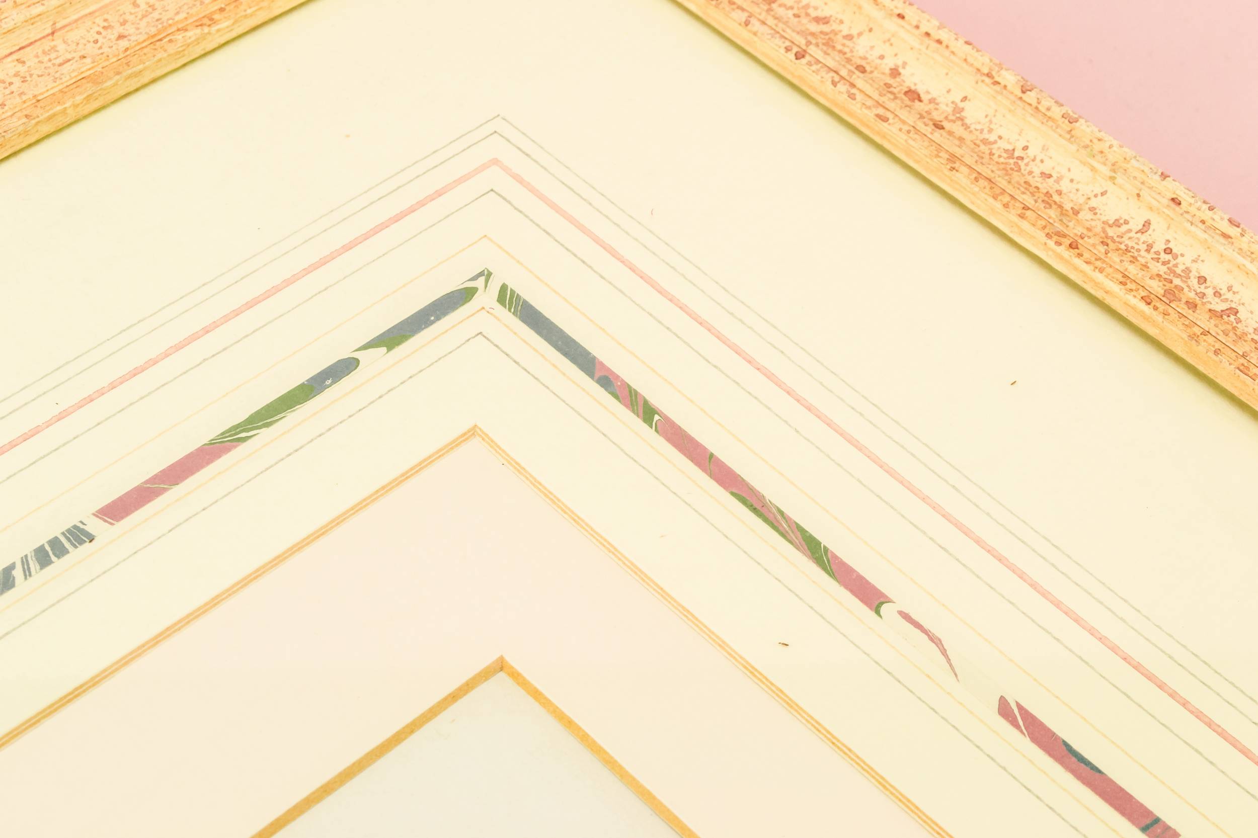 Dinner Dessert Illustration — Framed food illustration 2