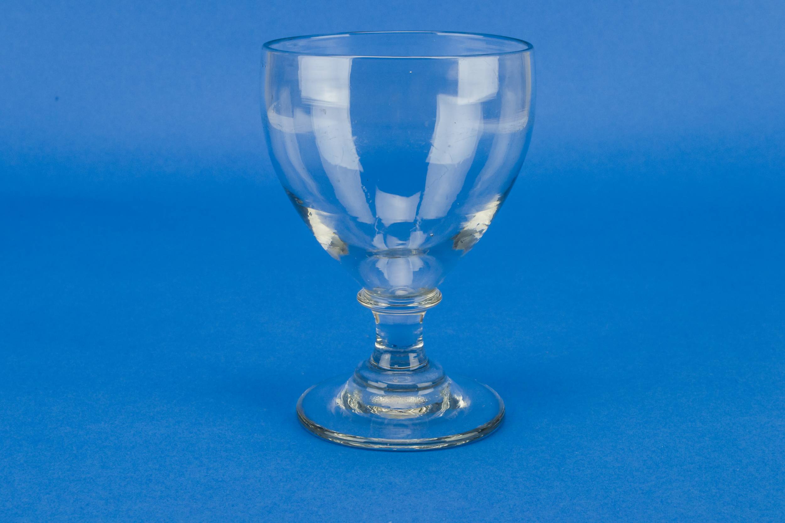 /2 Pint Blown — Wine or beer glass rummer