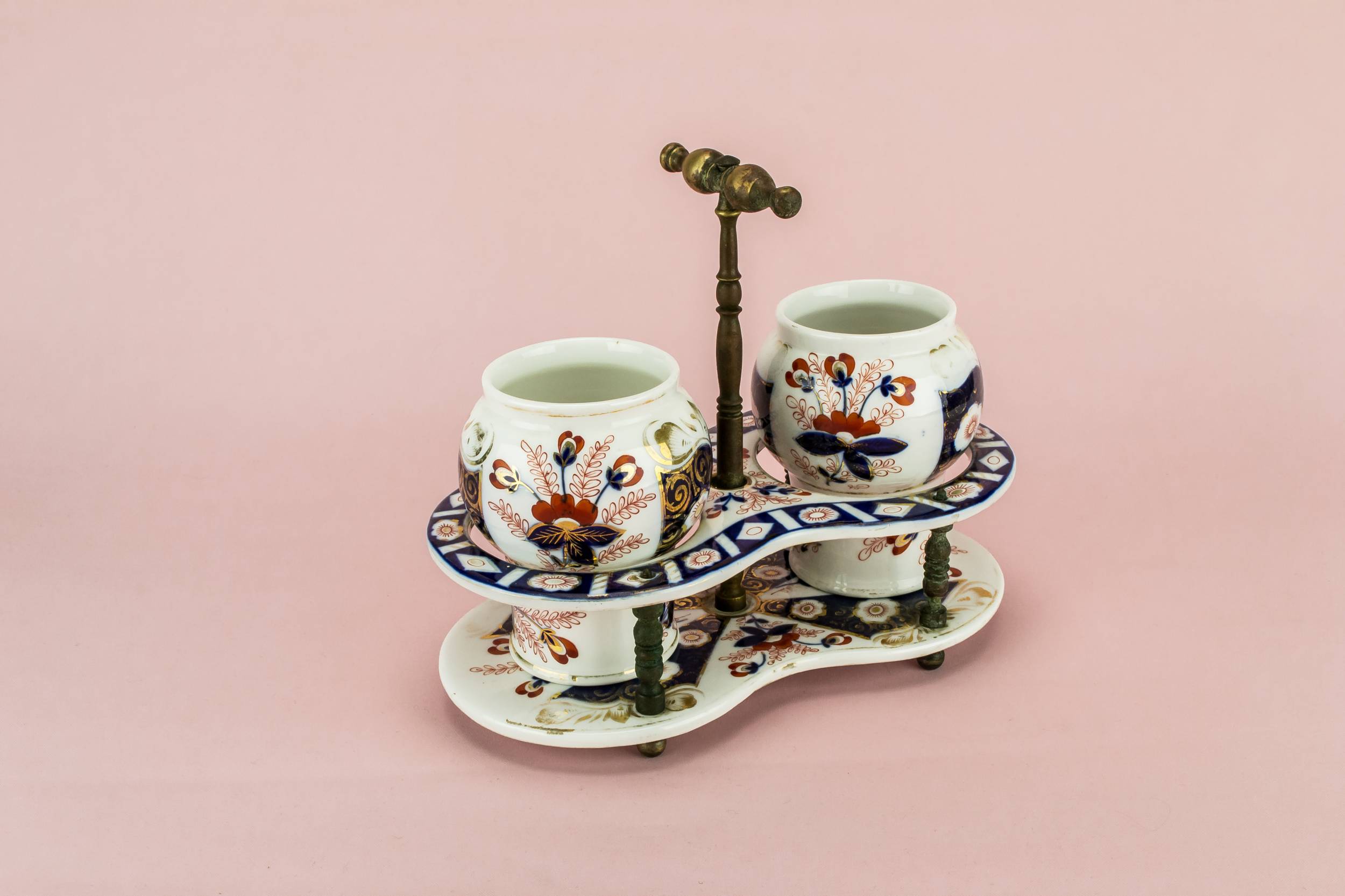 Victorian Porcelain CONDIMENT — Sauce serving condiment