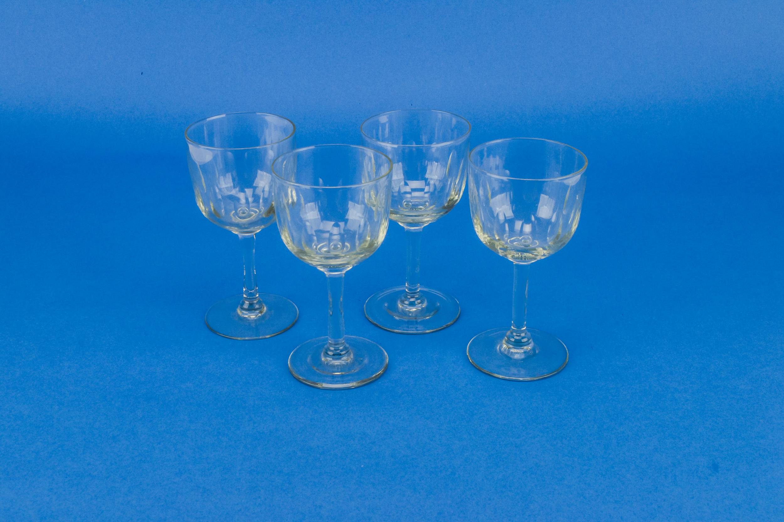 Clear Antique 0.2 — 4 dessert wine glasses