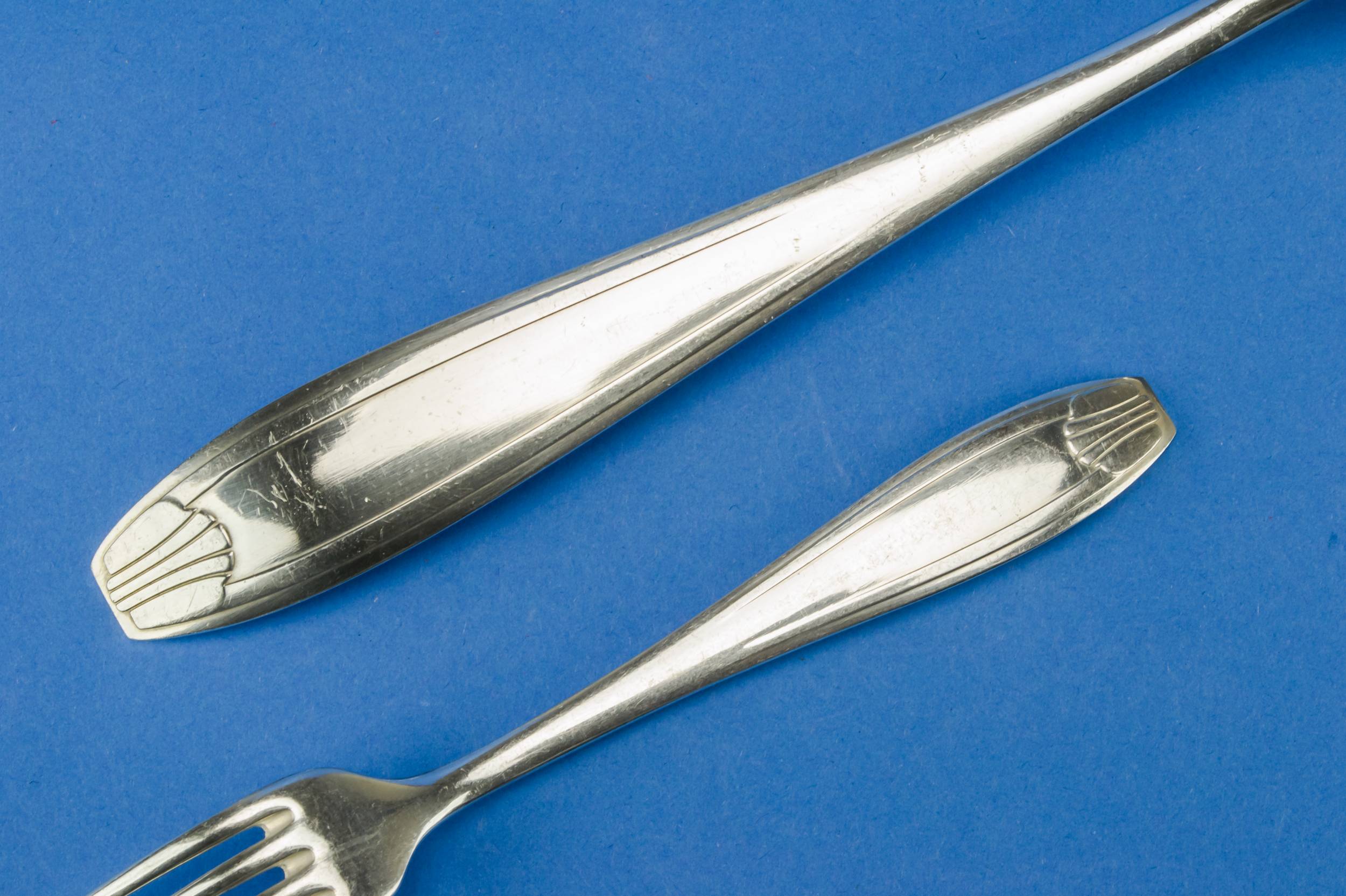 Beautiful Silver Plated — Cutlery dinner set for 12 2