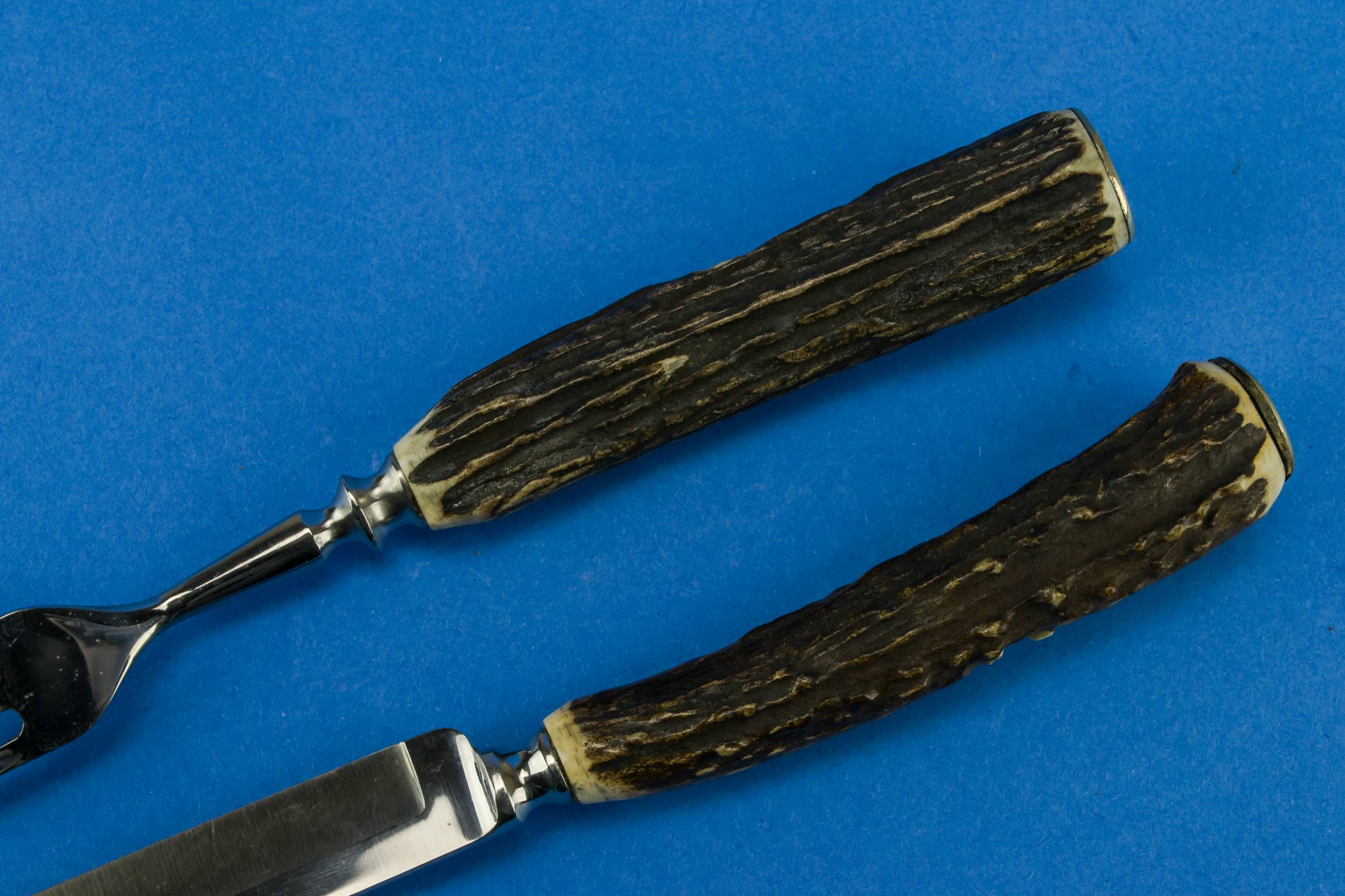 Retro Elegant DINNER — Antler knife and fork 2