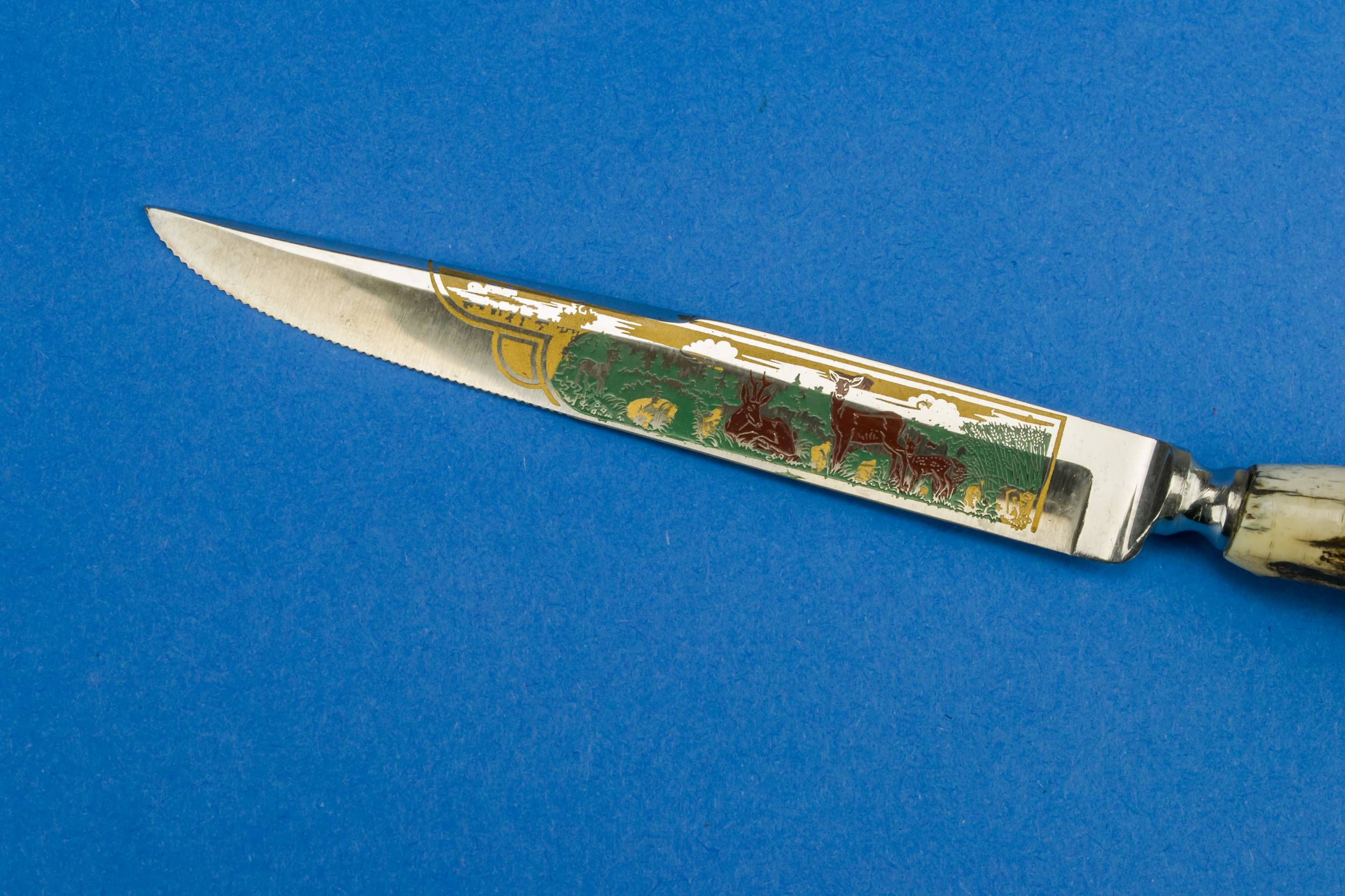 Retro Elegant DINNER — Antler knife and fork 3