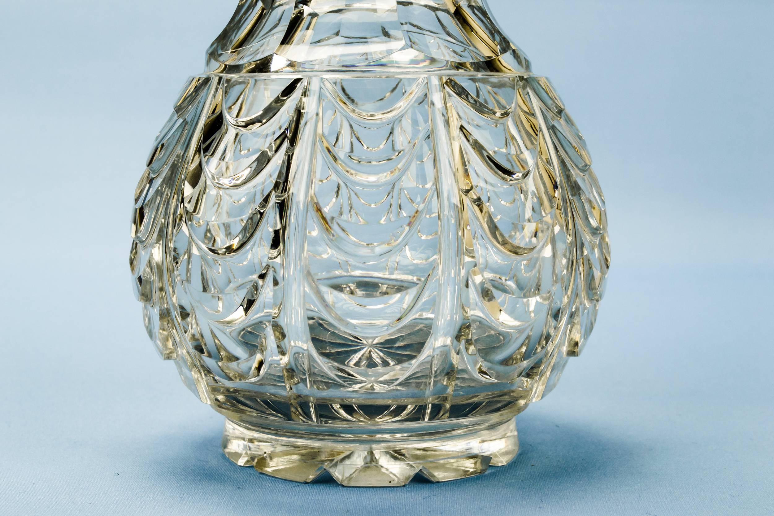Antique Clear DECANTER — Port and sherry decanter 2
