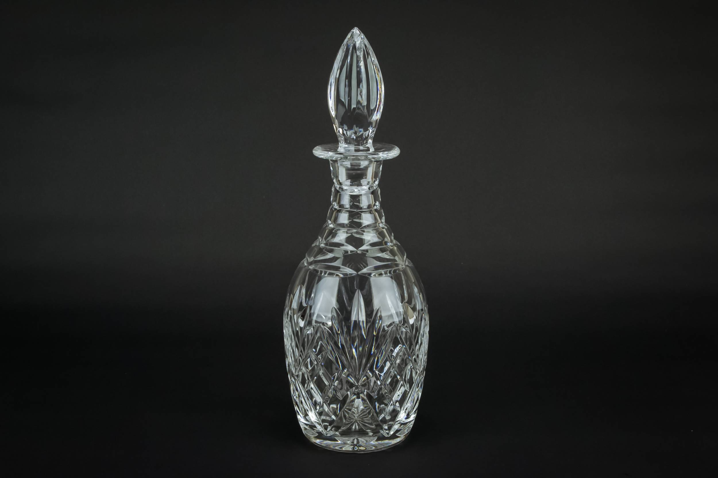Traditional Cut Glass — Royal Doulton wine decanter