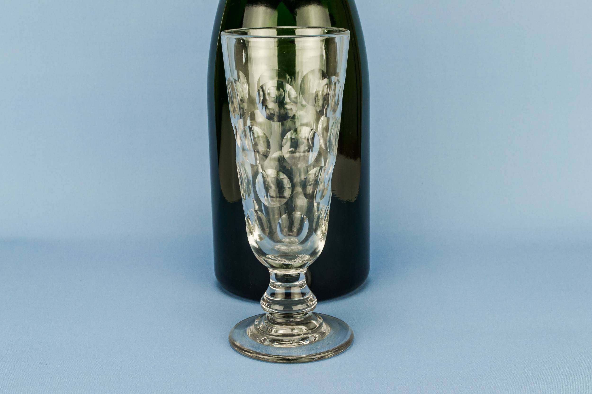 Cut Glass Clear — Champagne or beer glass