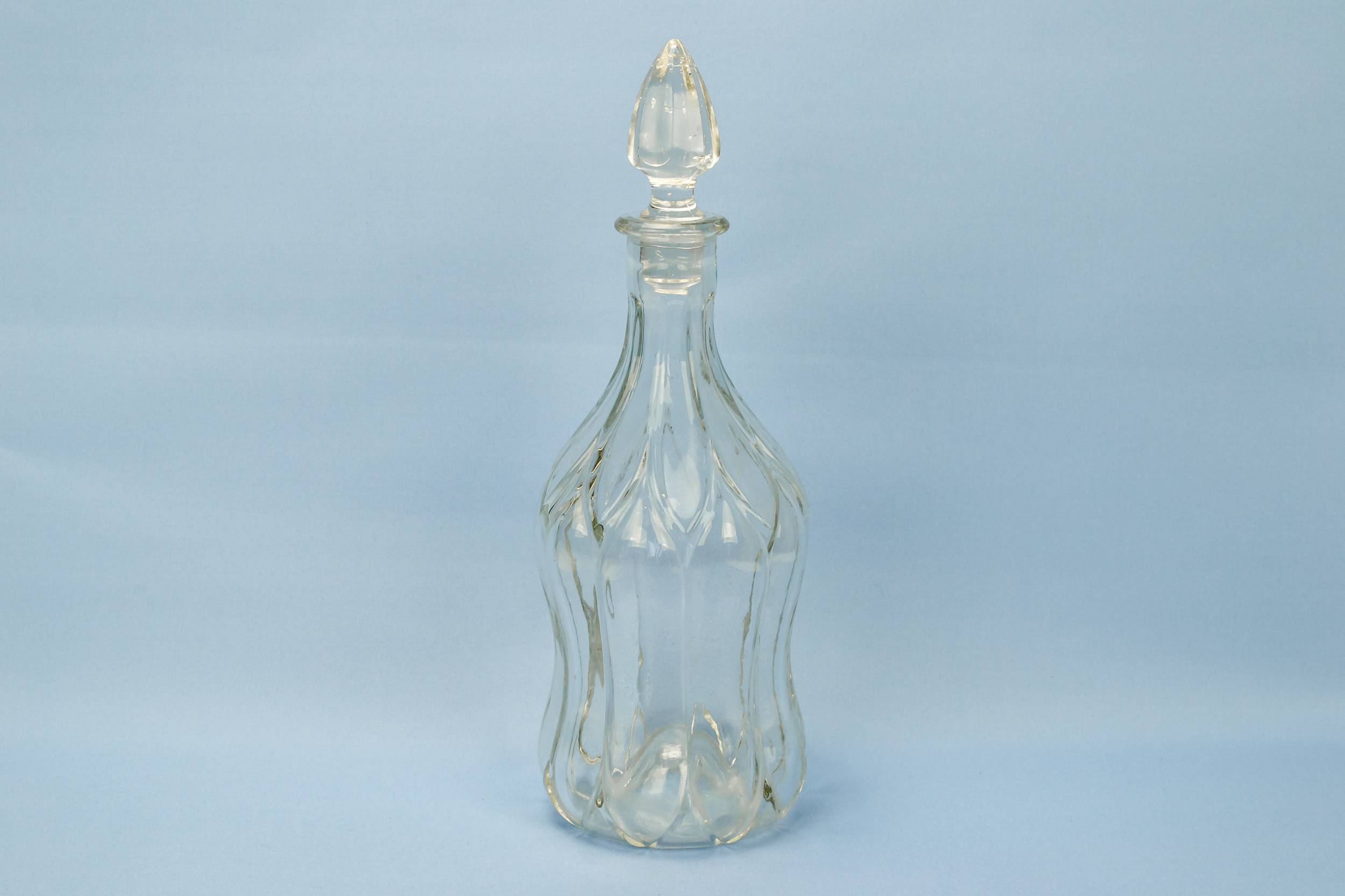 Antique DECANTER Blown — Spirit glass decanter