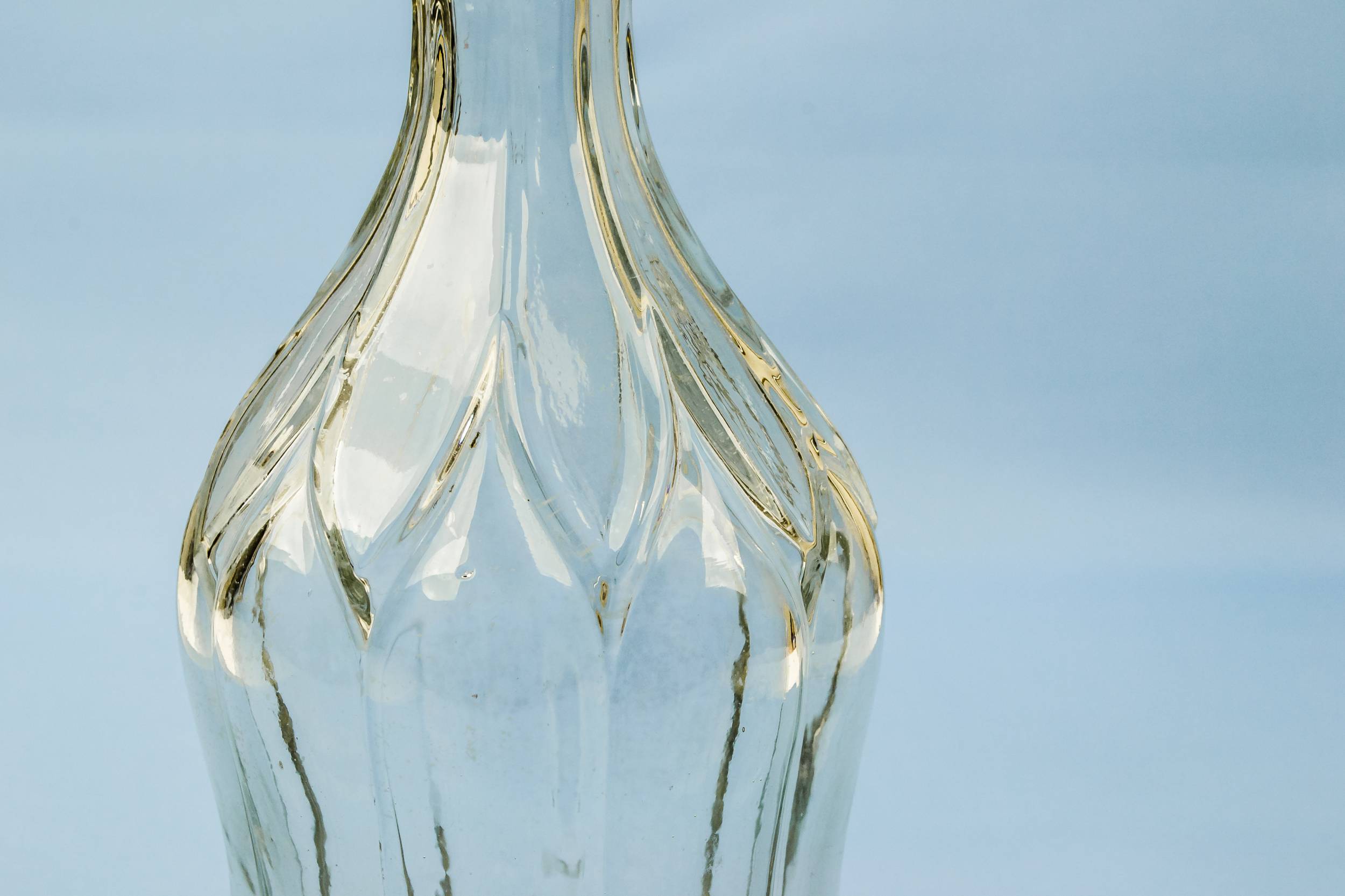 Antique DECANTER Blown — Spirit glass decanter 2