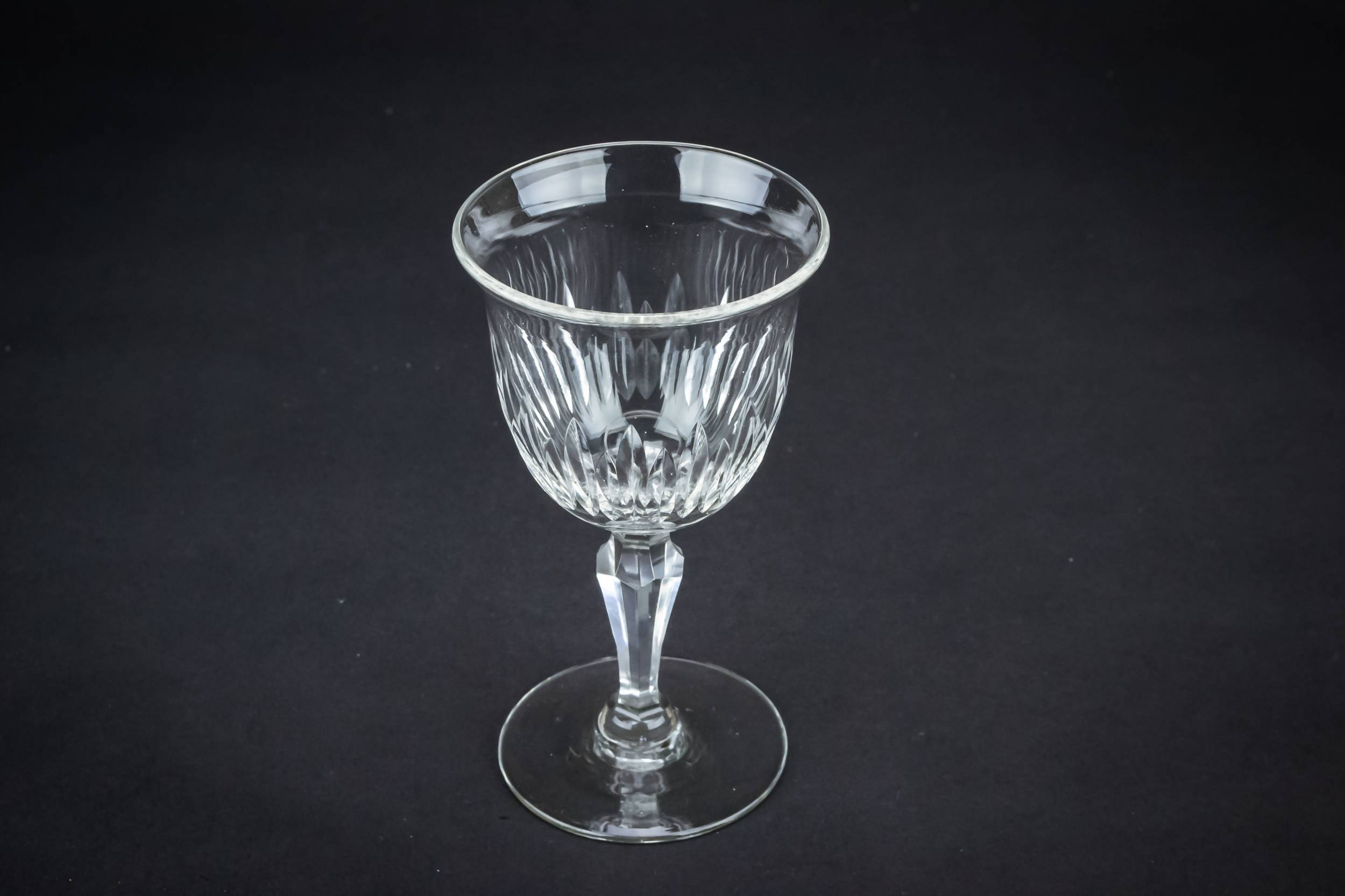 Retro Clear Dessert — 6 dessert wine glasses 2