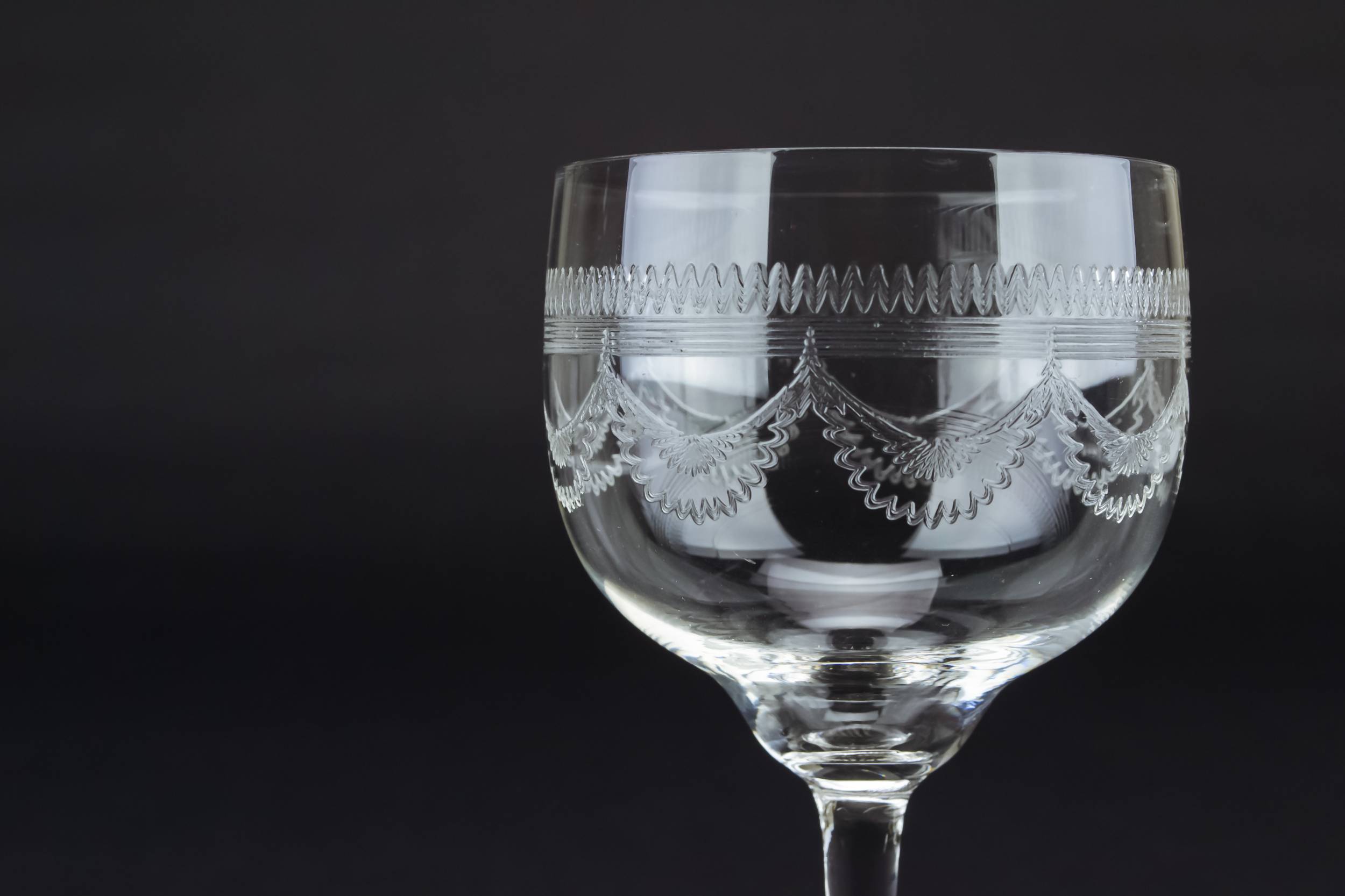 Clear Retro Sherry — Engraved sherry glass 2