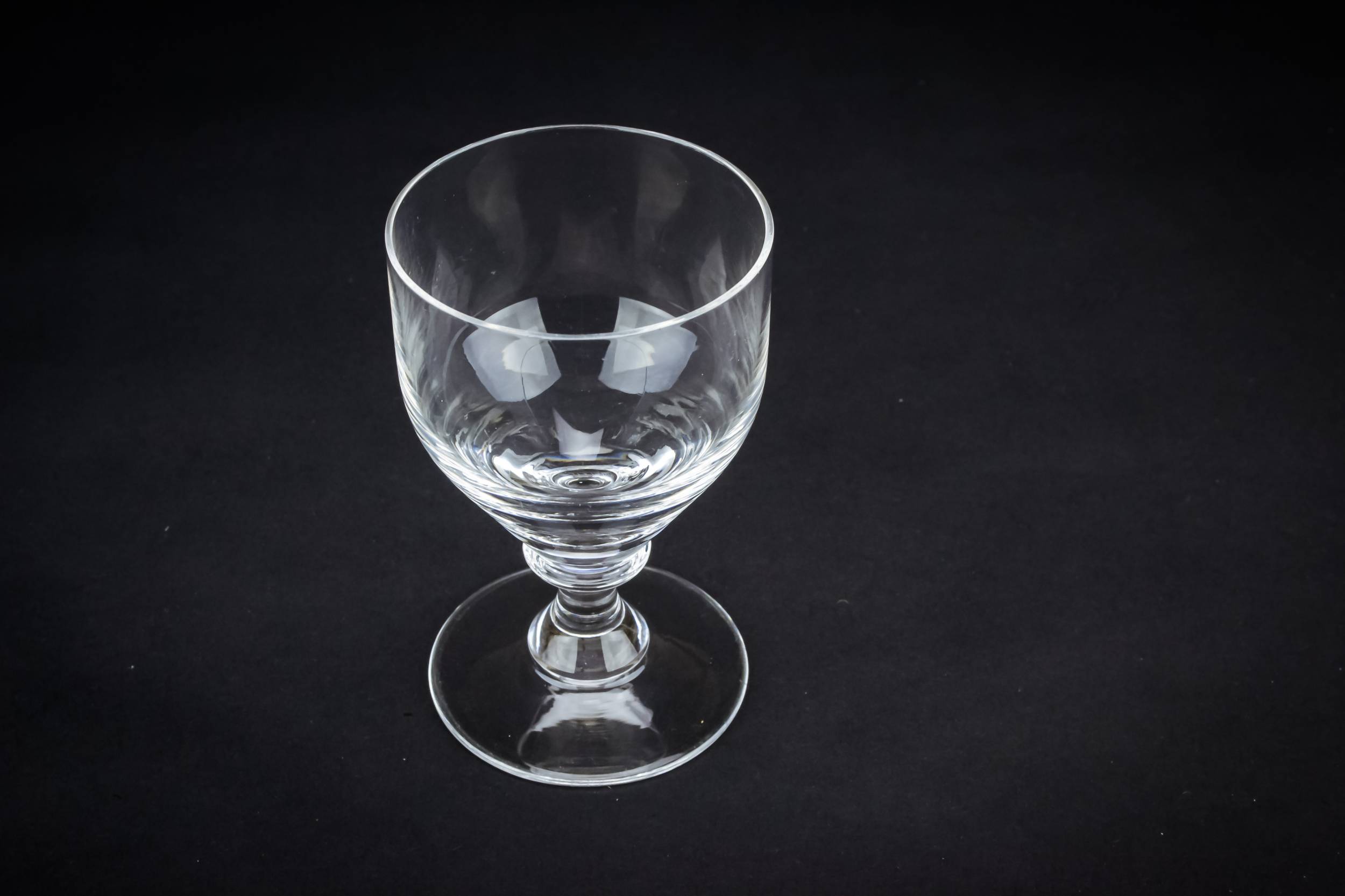 Clear Opulent Minimalist — Large wine rummer 2