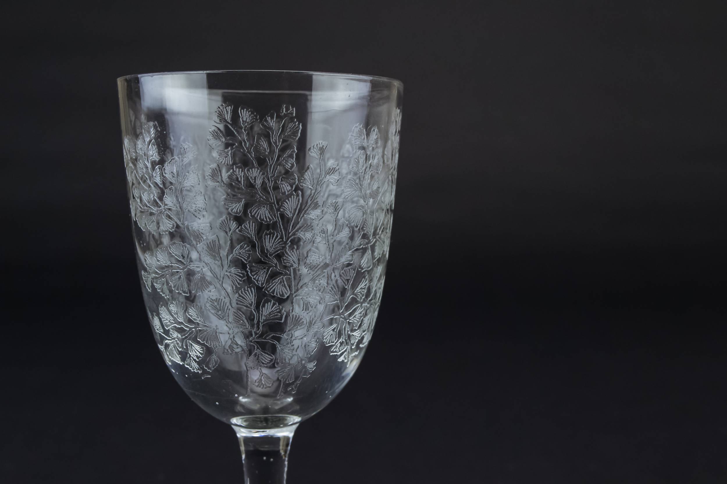 Clear Spectacular 0.2 — Engraved port glass 1