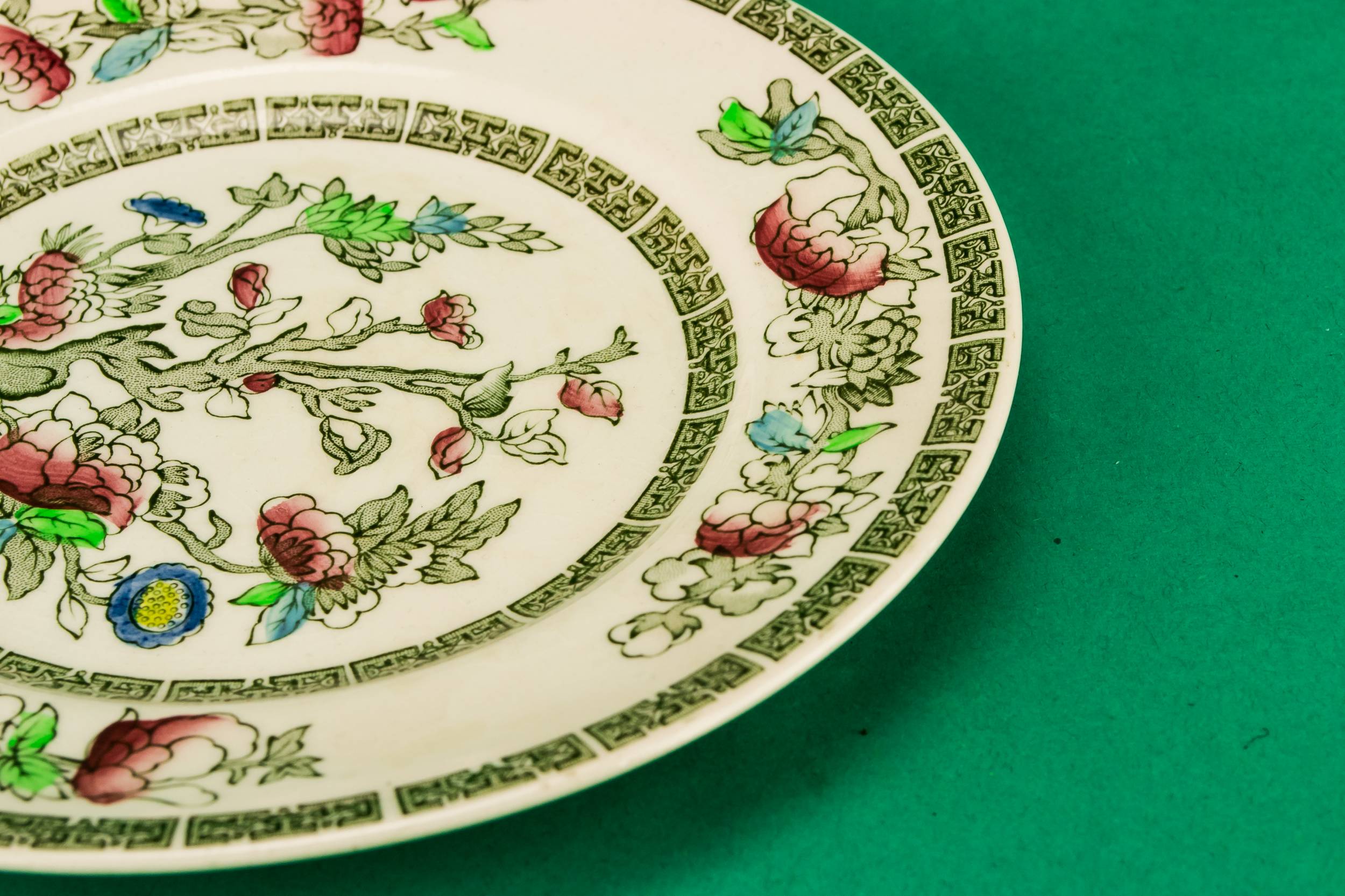 Retro Classical Ceramic — Sugar bowl on plate 2