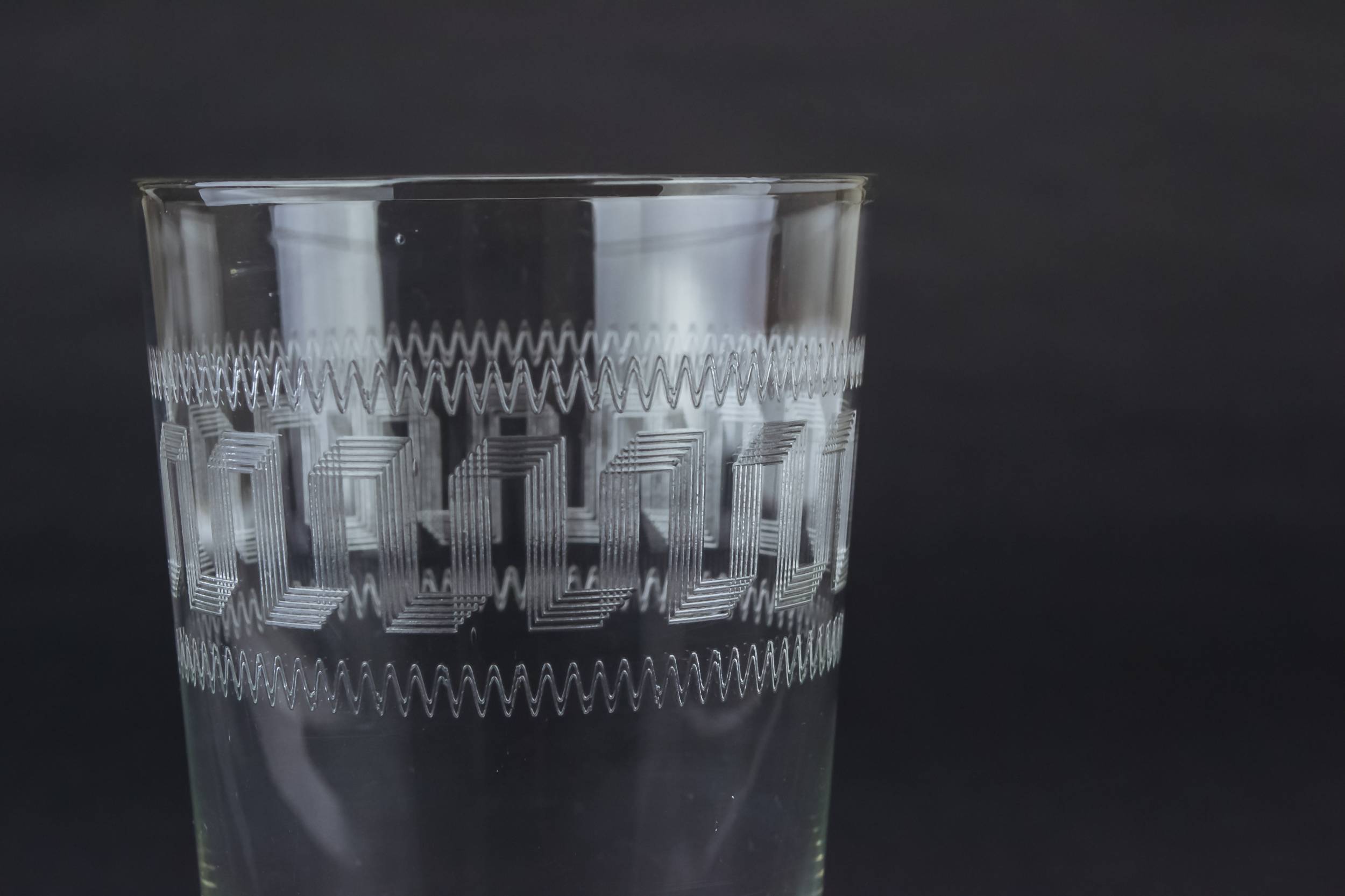 Harlequin Set 6 — 6 harlequin beer glasses 2