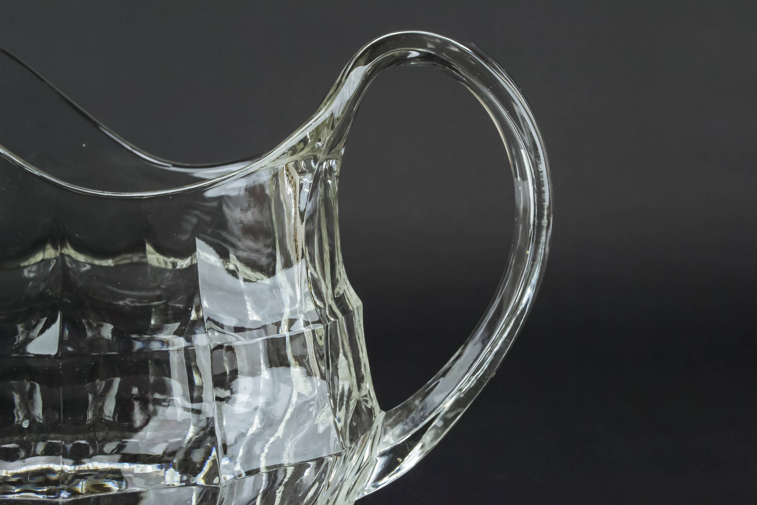 Mid-century Modern Glass — Glass water jug 1