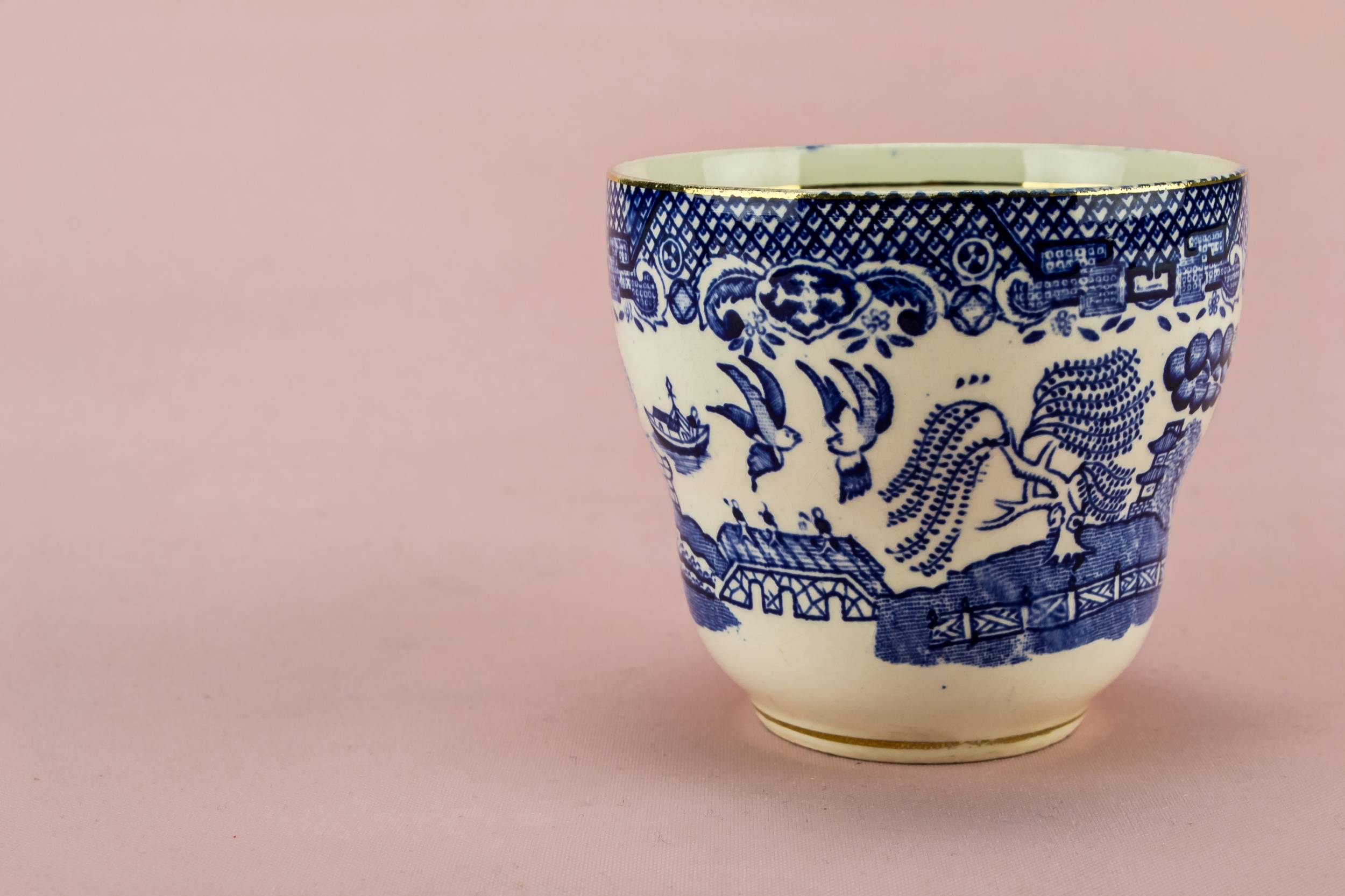 Persons Traditional Ceramic — Blue and white tea set for 2 4