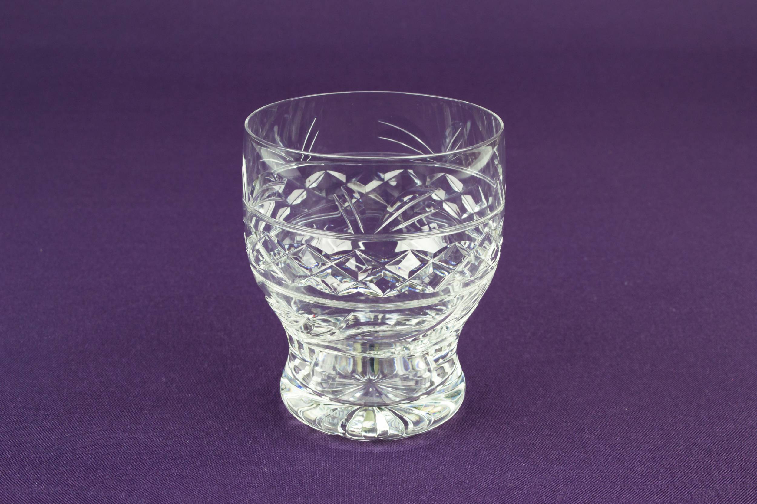 Clear Classical Stuart — 6 Stuart whisky glasses