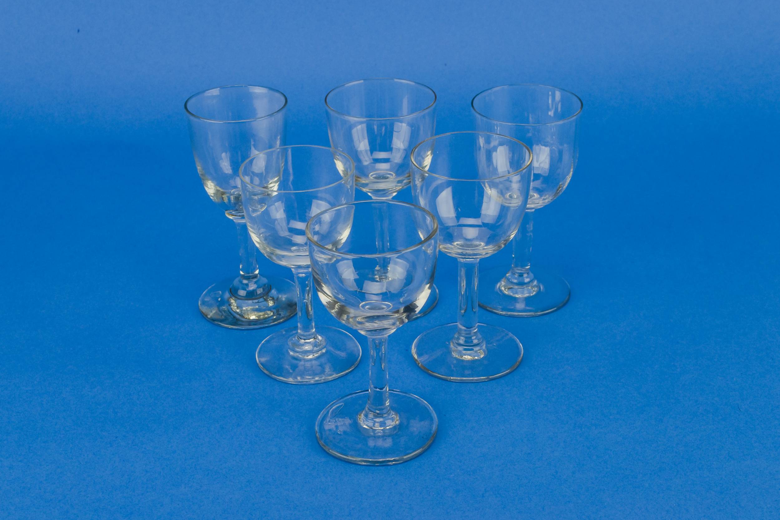 Clear Antique 0.15 — 6 port or sherry glasses