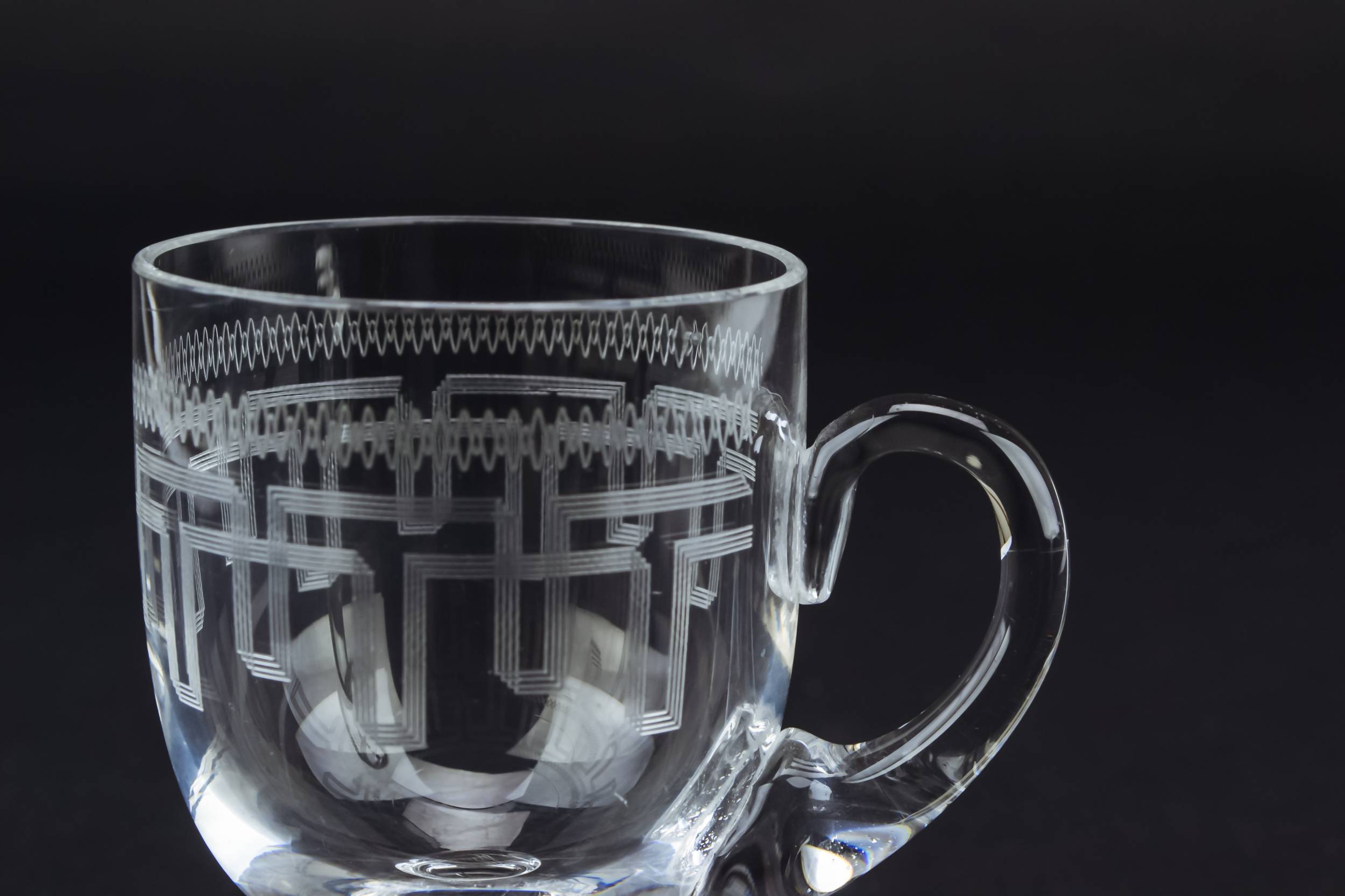 Clear Elegant Dessert — 5 dessert glass cups 1