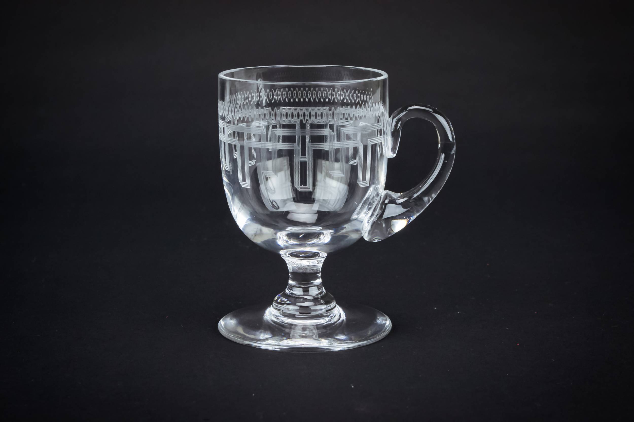 Clear Elegant Dessert — 5 dessert glass cups