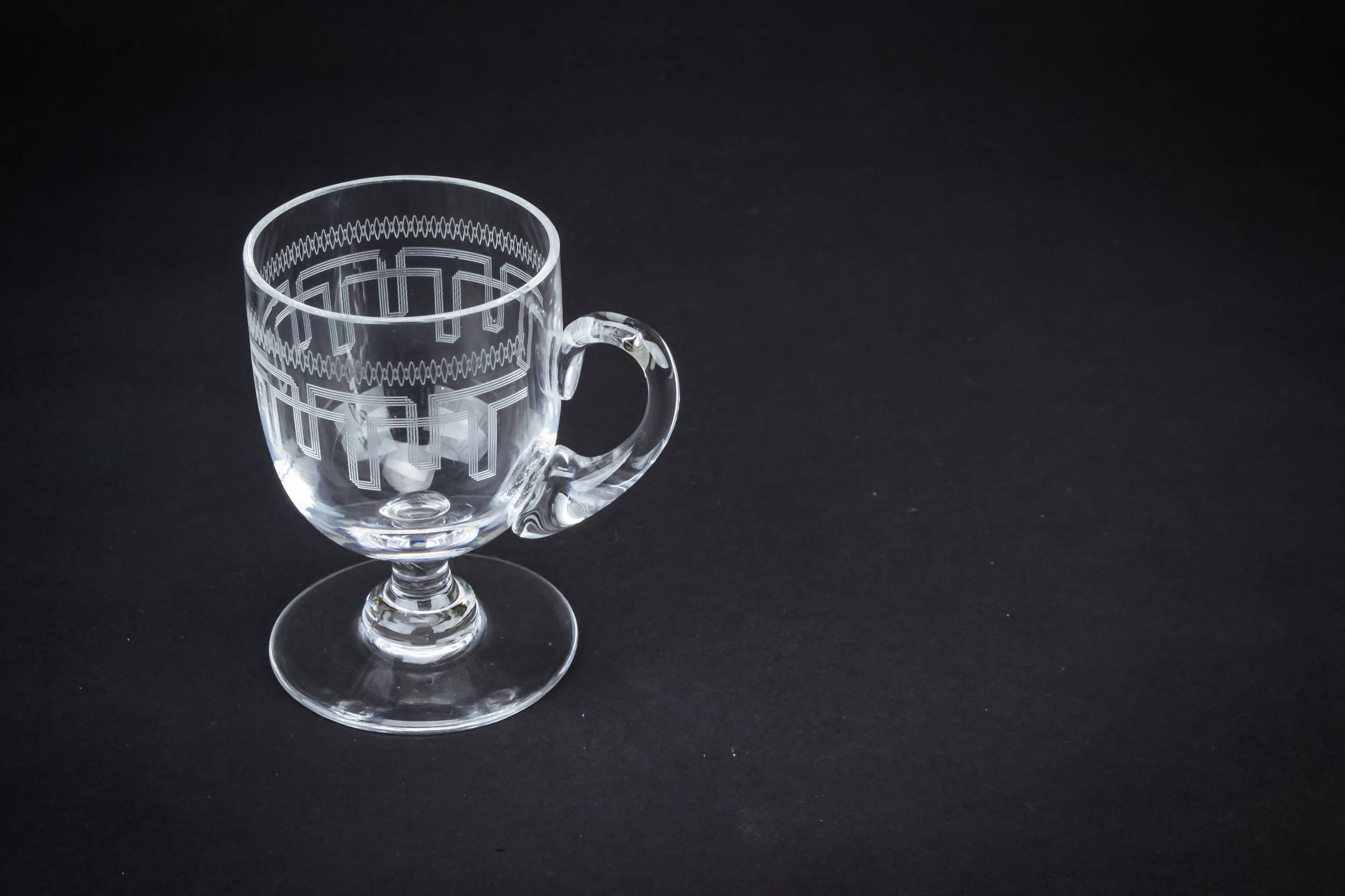 Clear Elegant Dessert — 5 dessert glass cups 2