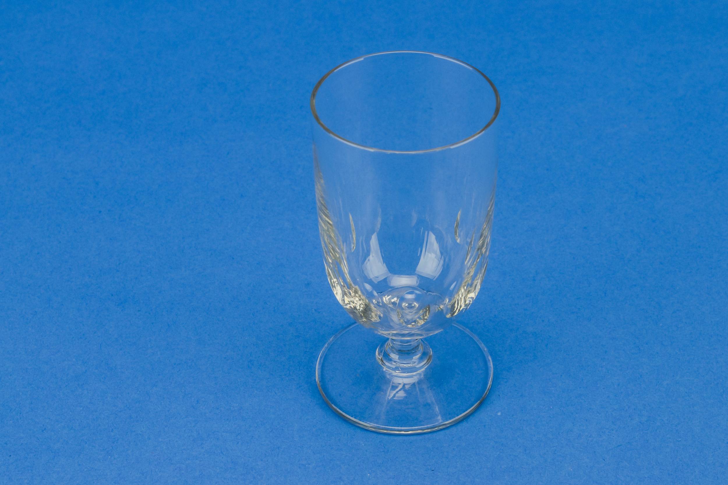 Antique Clear Sherry — Cut glass port schooner 2
