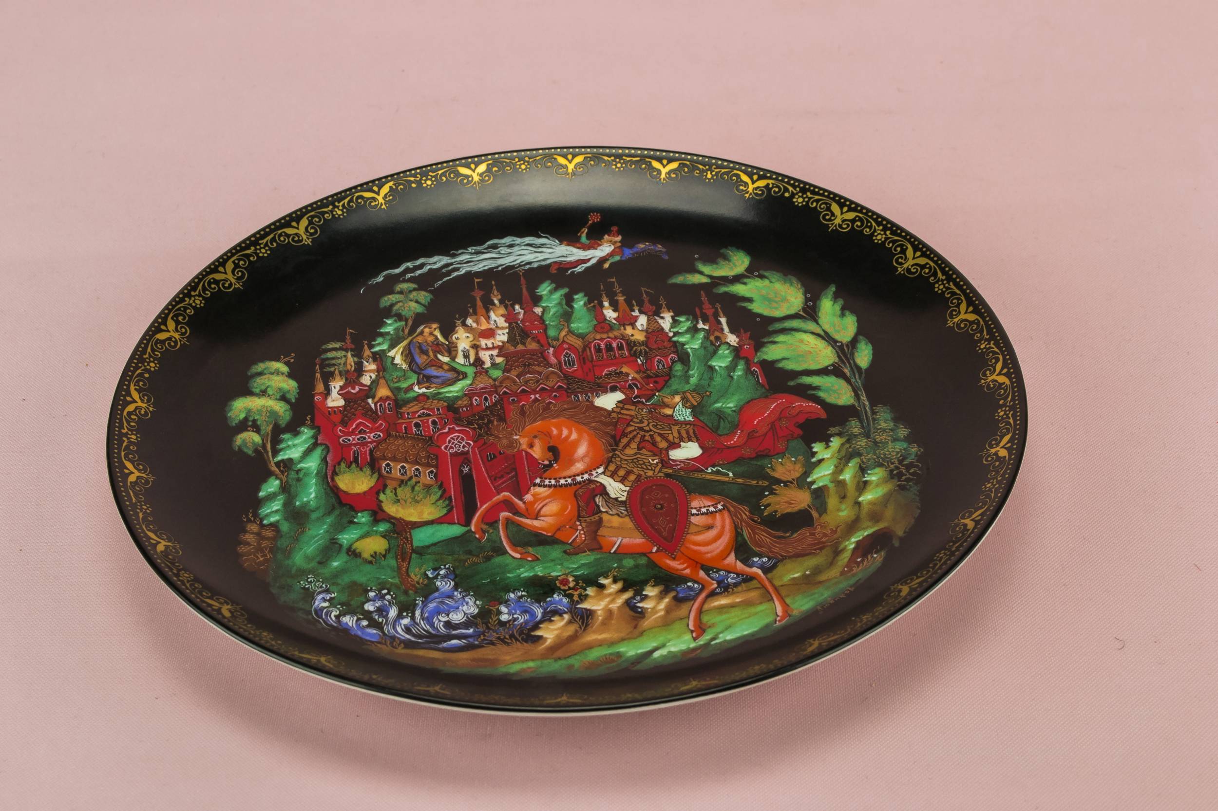Spectacular Vintage Figures — Fairy tale painted plate 3