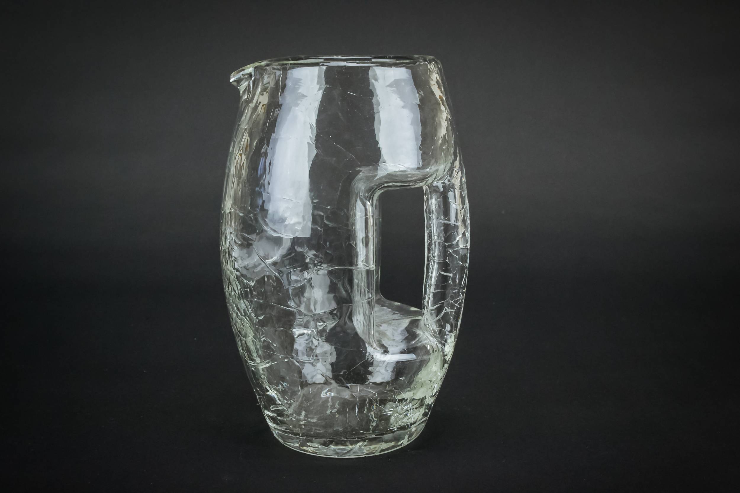 Vintage Art Deco — Art Deco glass jug