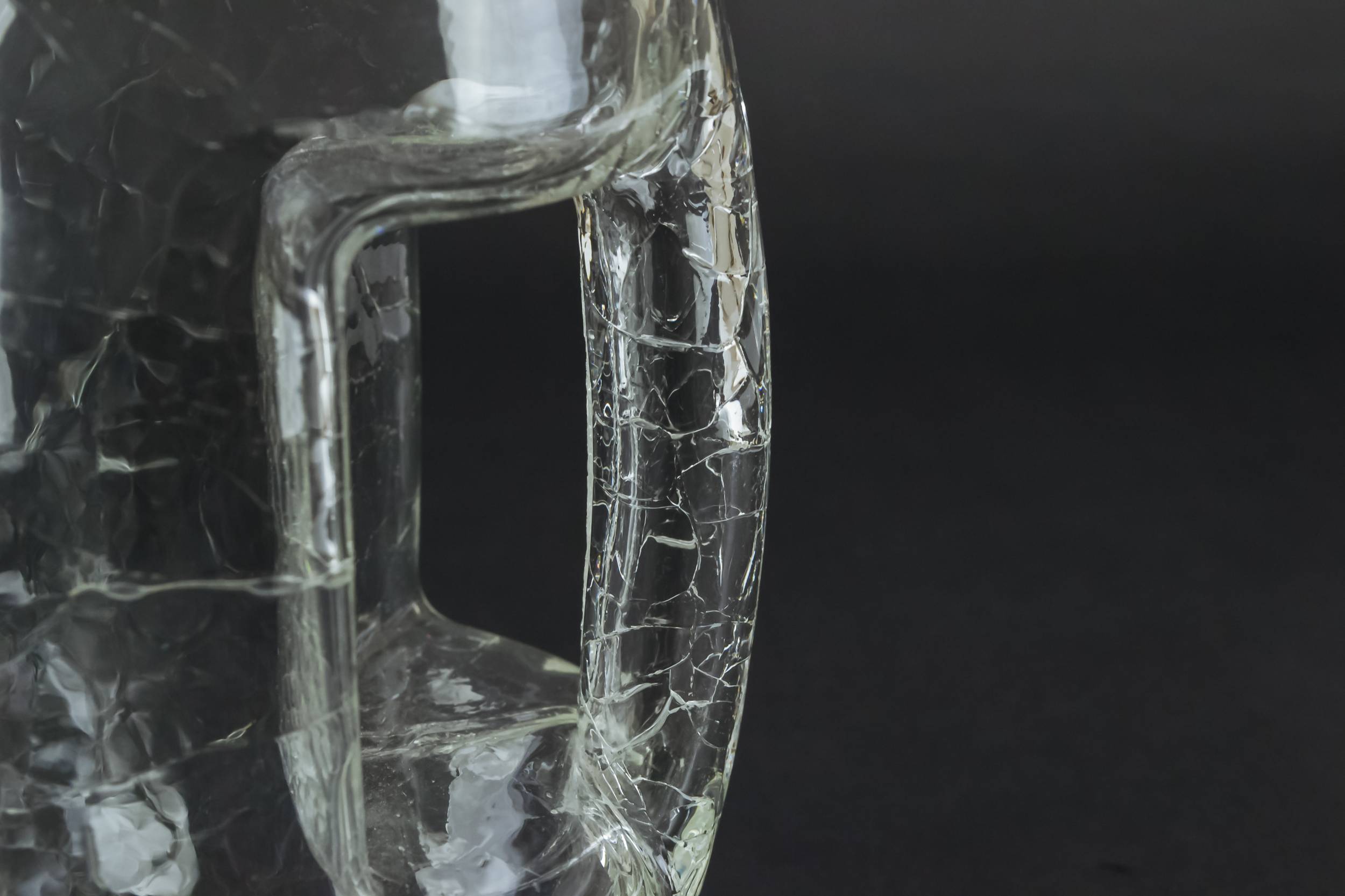 Vintage Art Deco — Art Deco glass jug 1