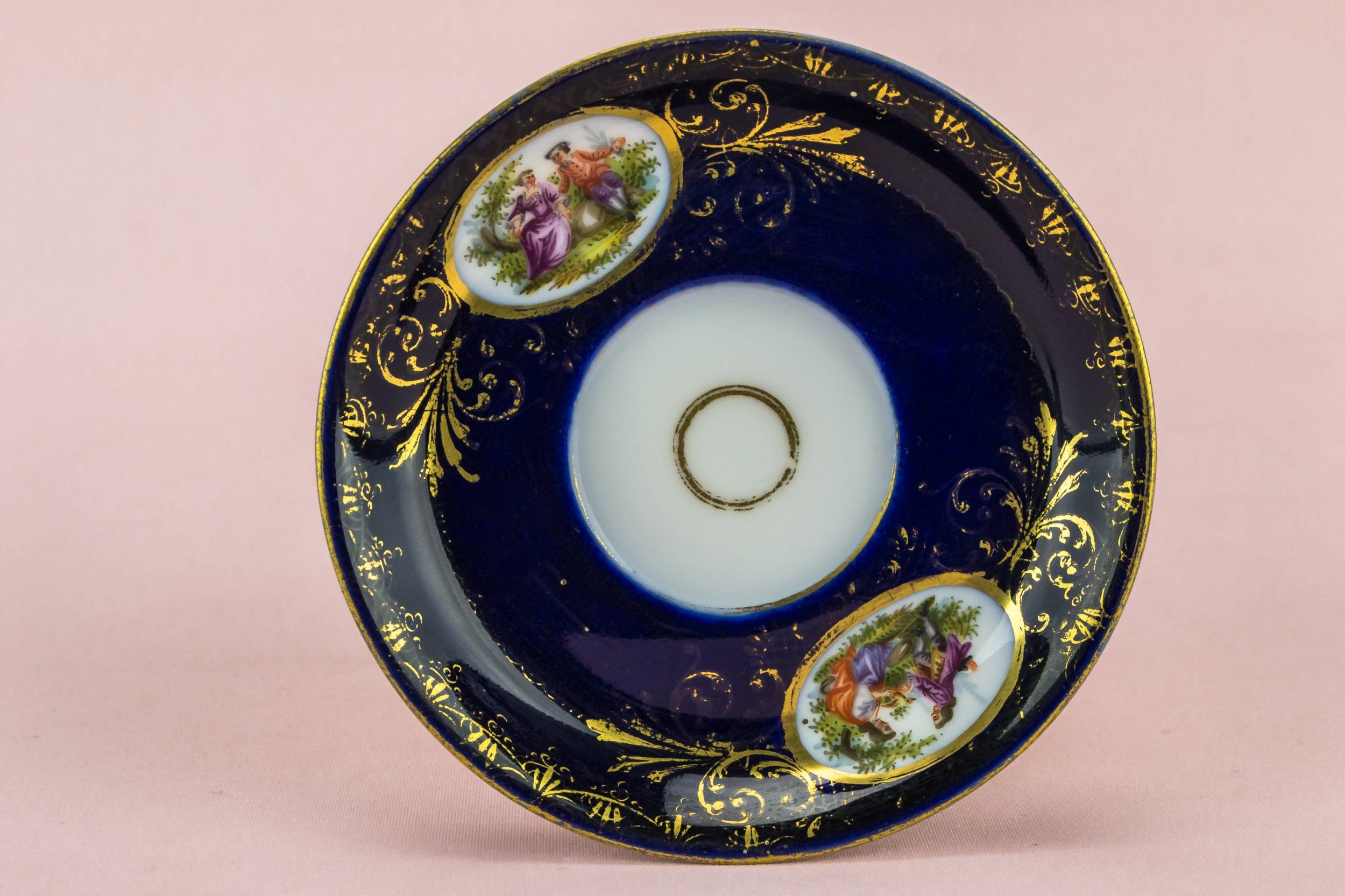 Porcelain Antique Cup — Espresso cup and saucer 2