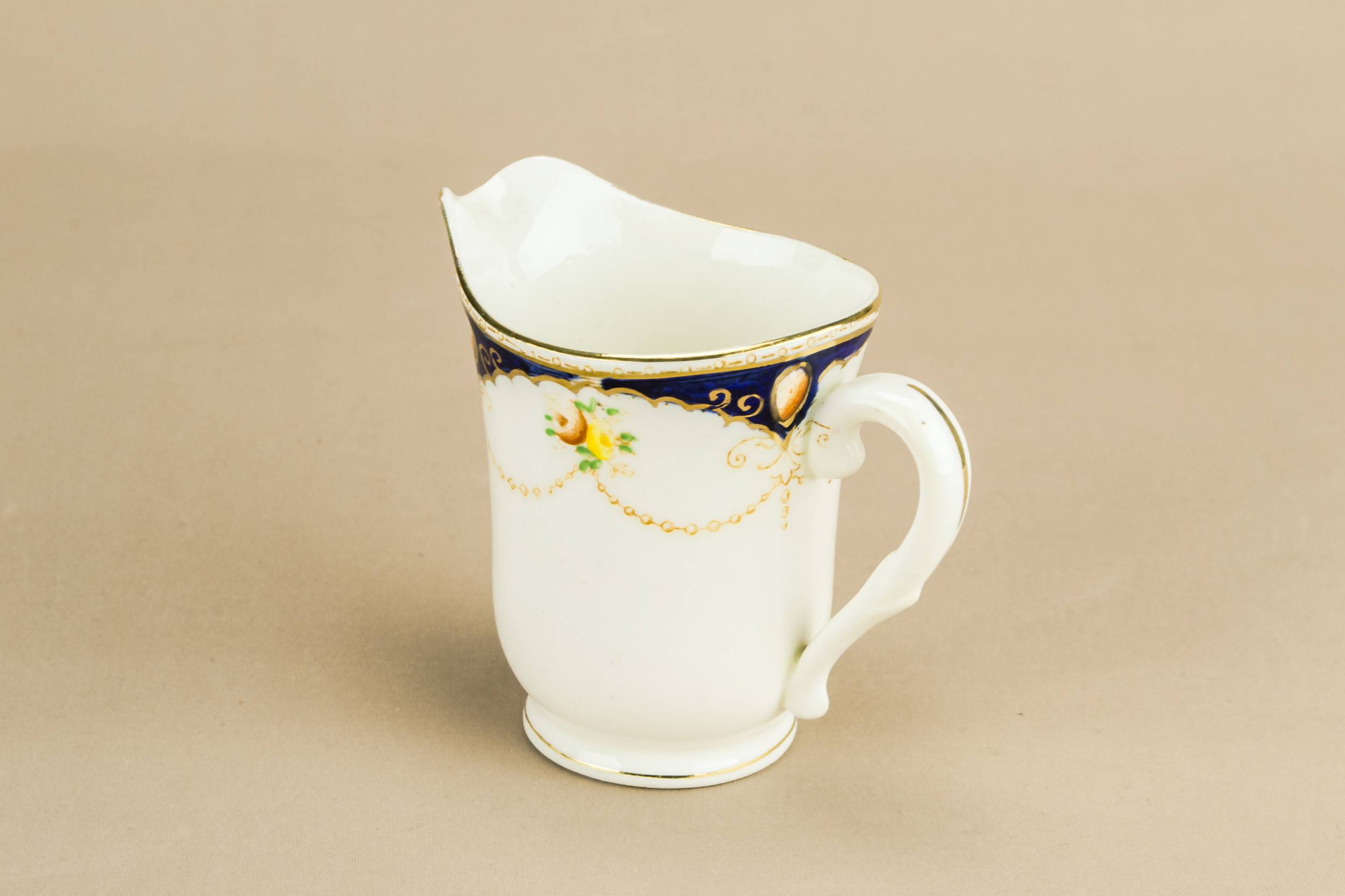 Persons Neo-classical Antique — Flow blue coffee set for 5 3