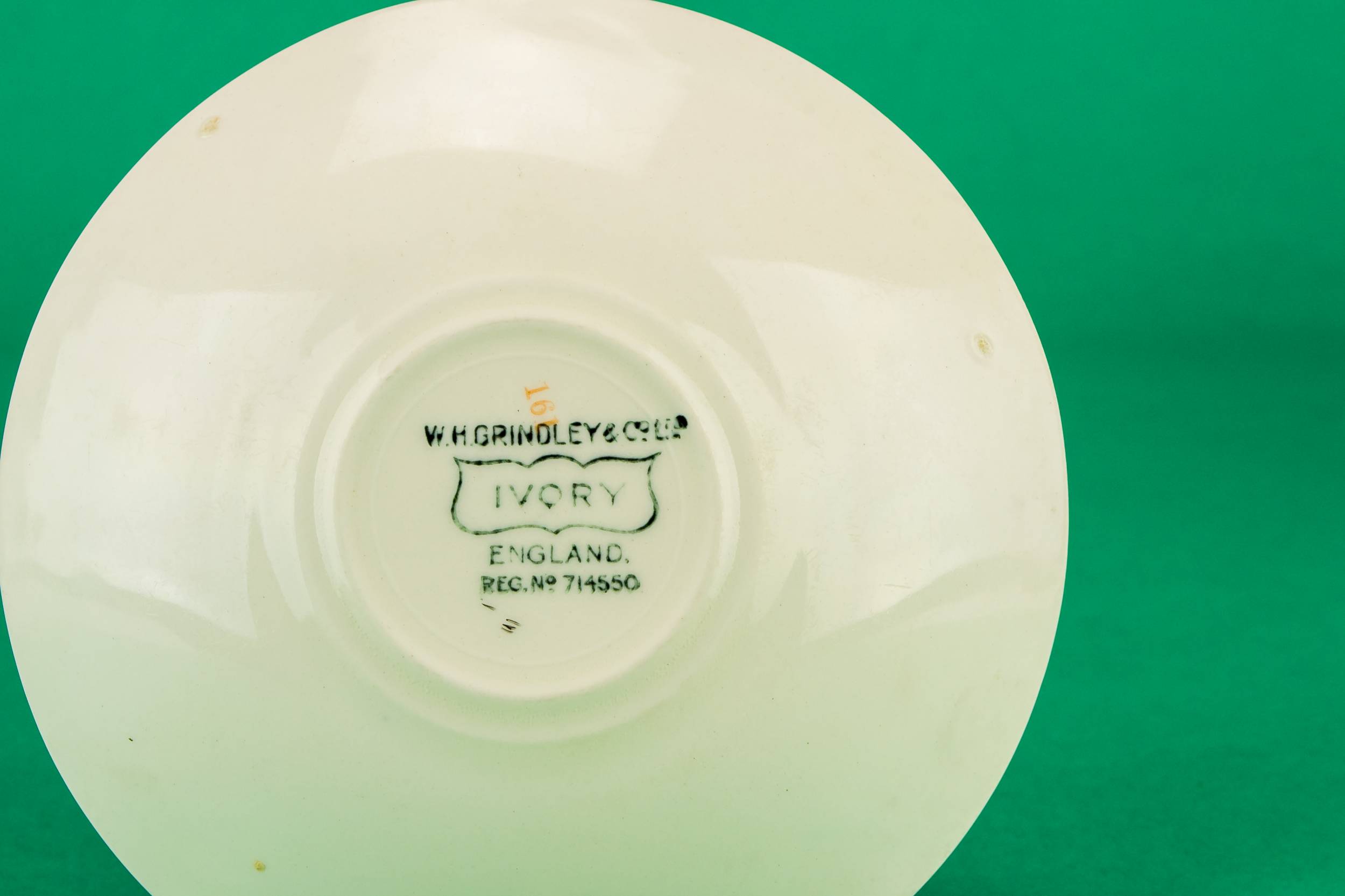 Art Deco Charming — 6 Grindley pottery plates 1