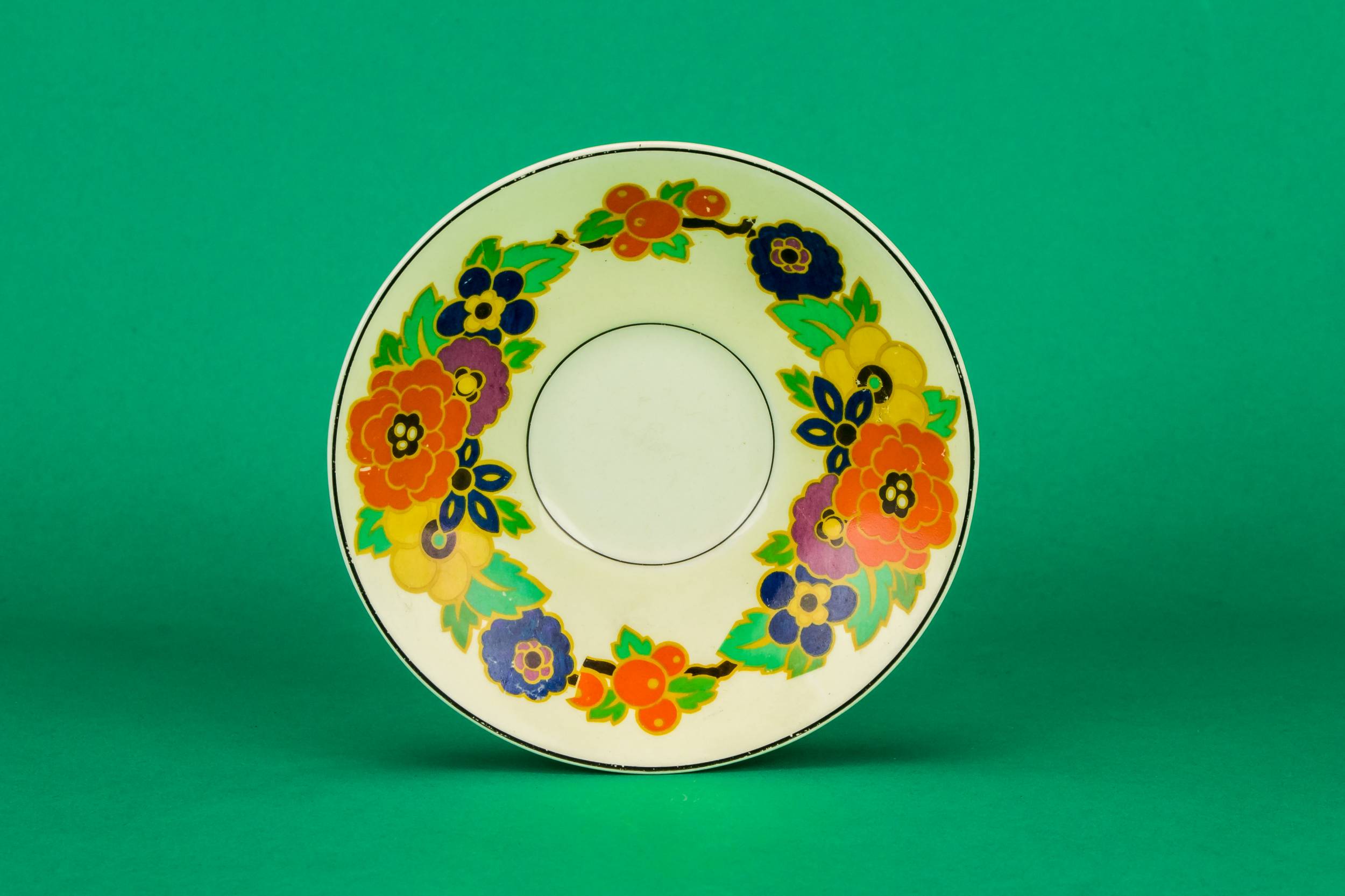 Art Deco Charming — 6 Grindley pottery plates