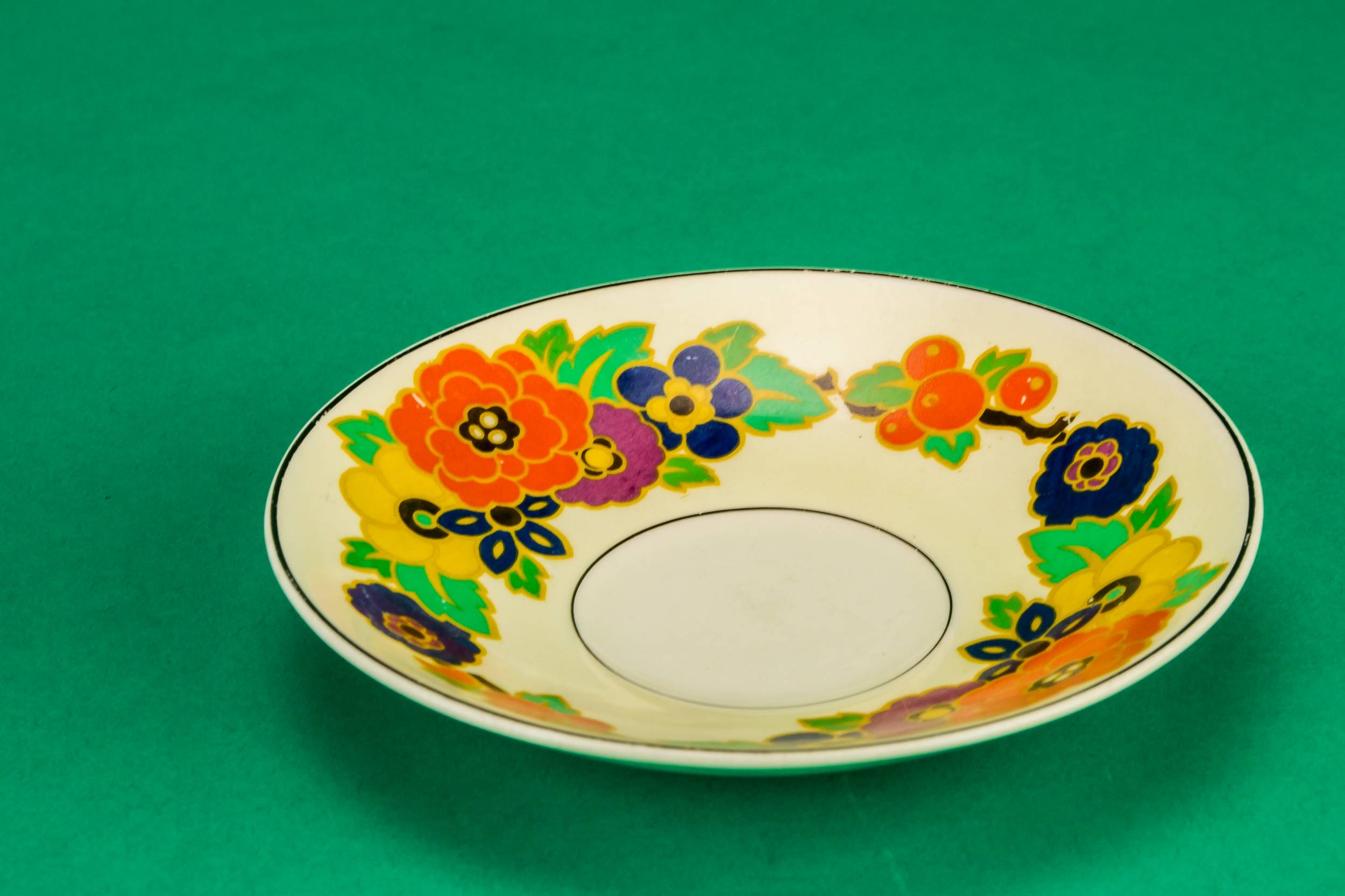 Art Deco Charming — 6 Grindley pottery plates 2