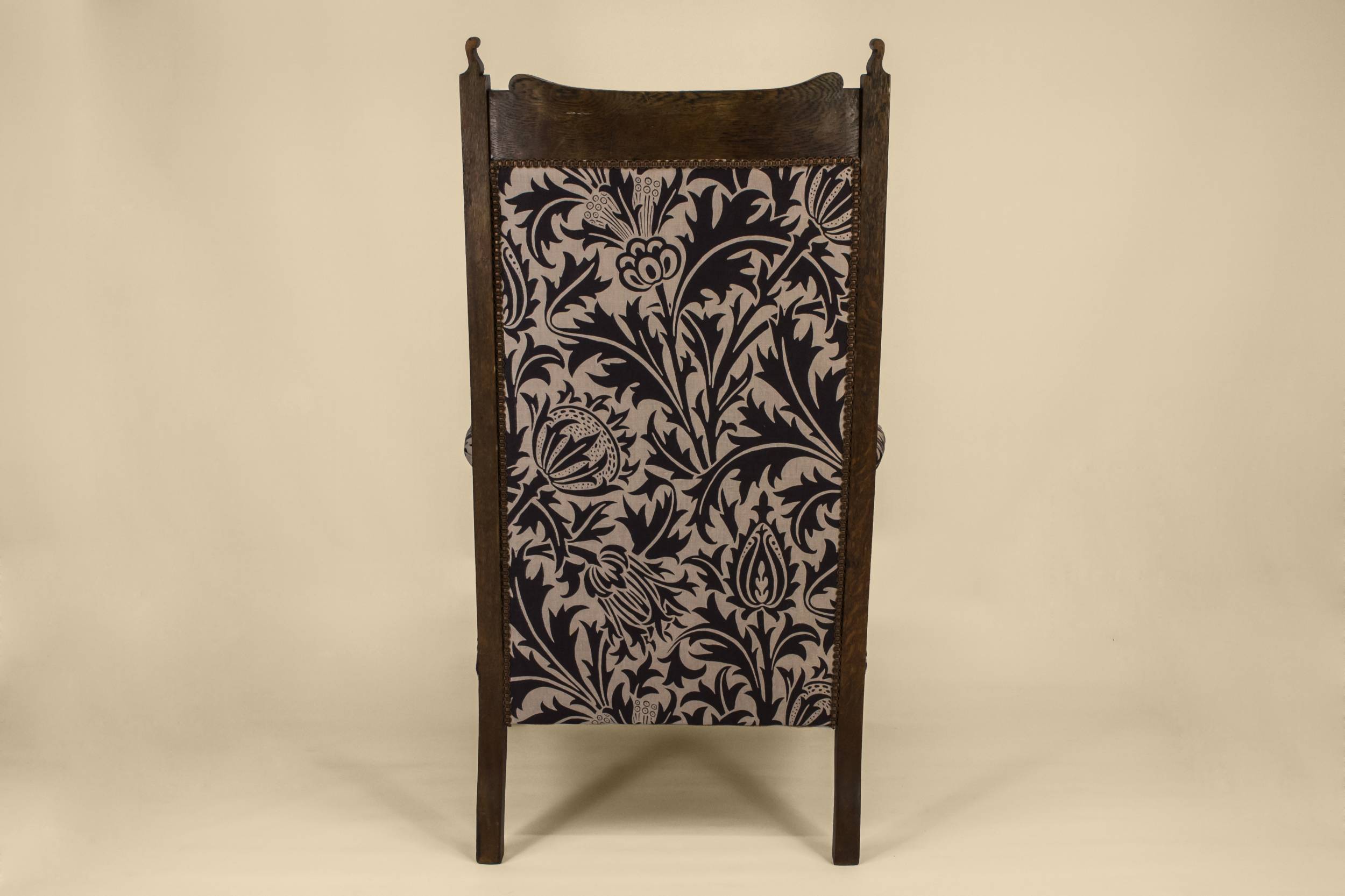 Oak Arts Crafts — 2 Arts & Crafts Armchairs 1