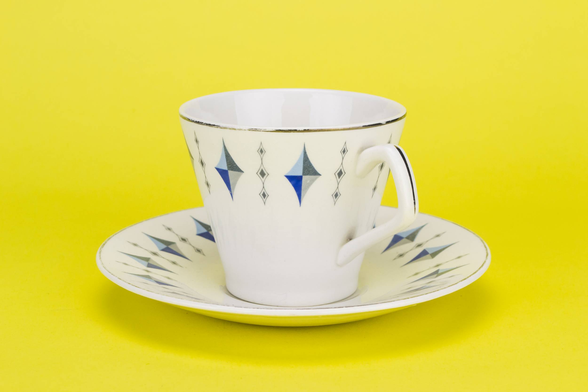 Persons Vintage Shabby — Coffee set for 2 in blue 3