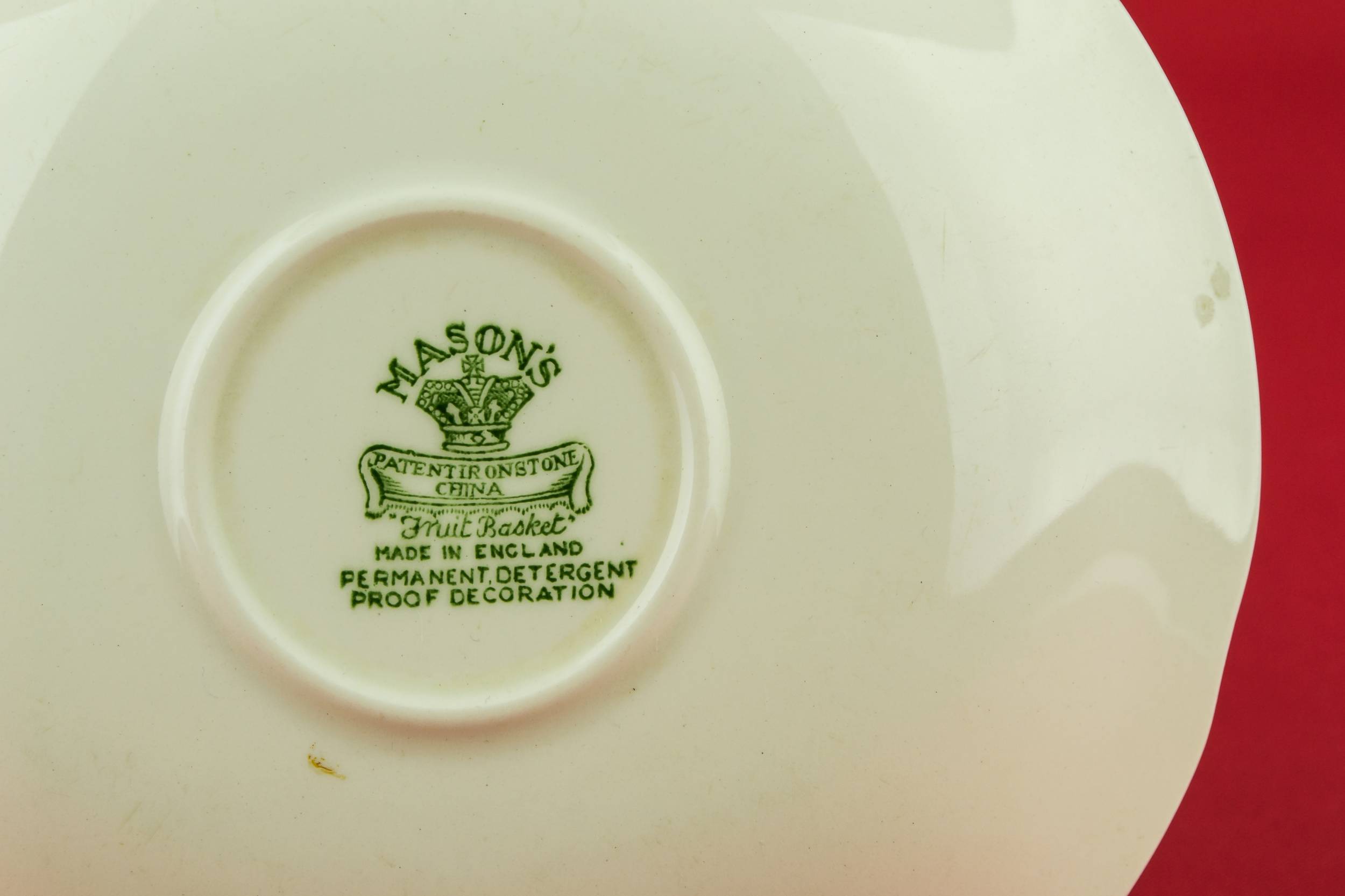Persons Ceramic Vintage — Green tea set for 4 3