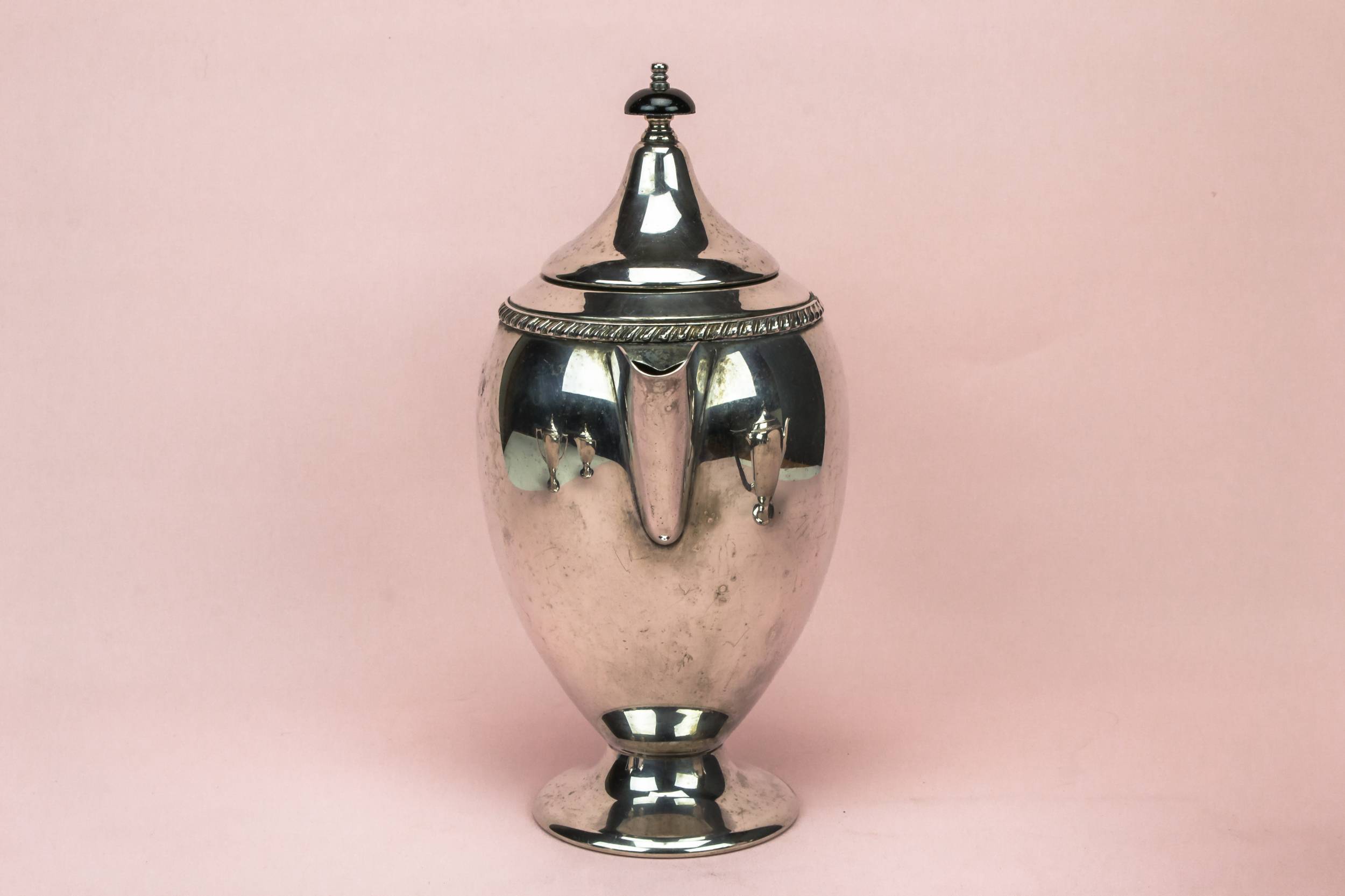 Antique Spectacular Gadrooned — Saracen tea and coffee set 3