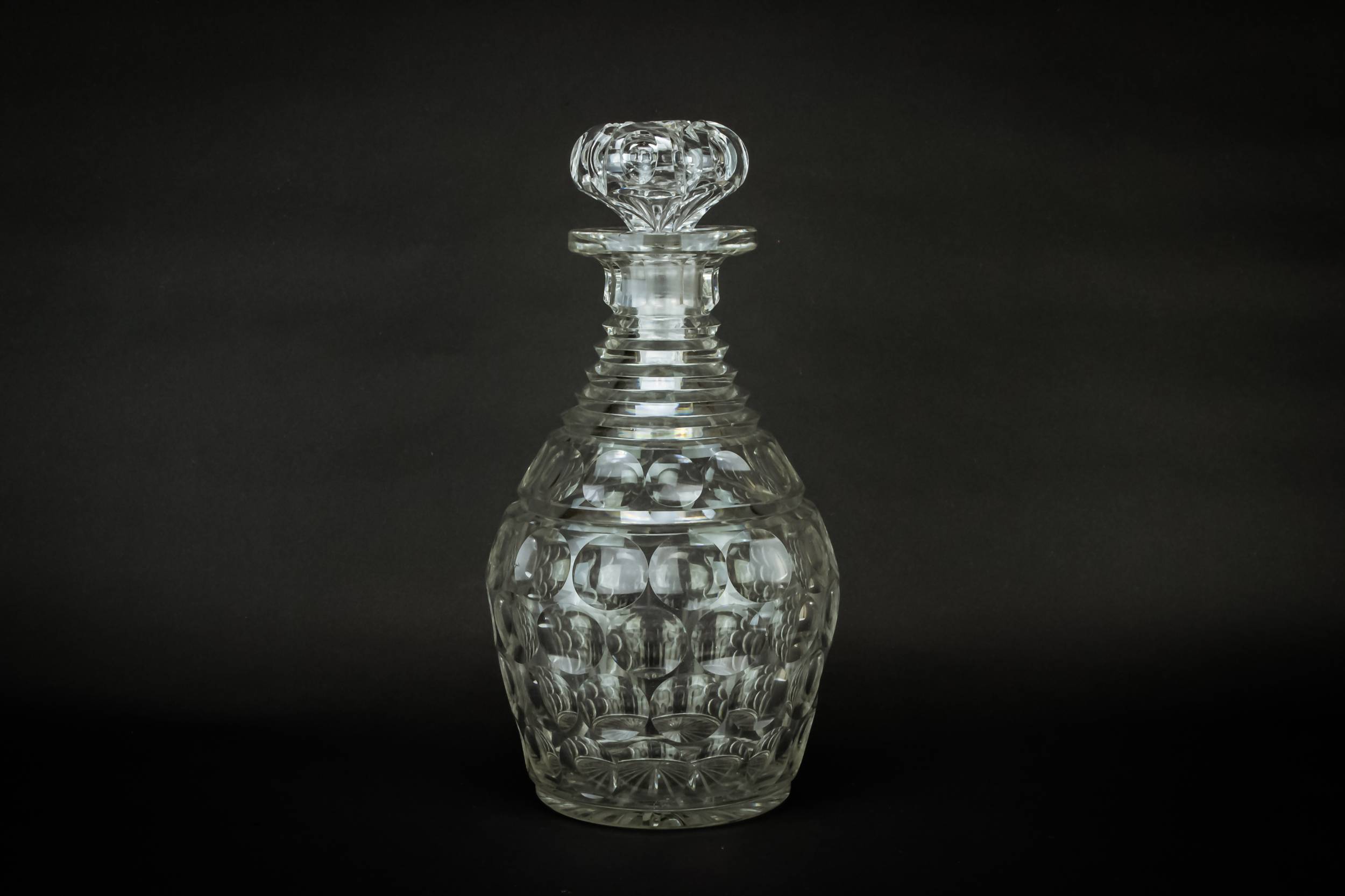 Antique Barrel Clear — 1000 eyes wine decanter