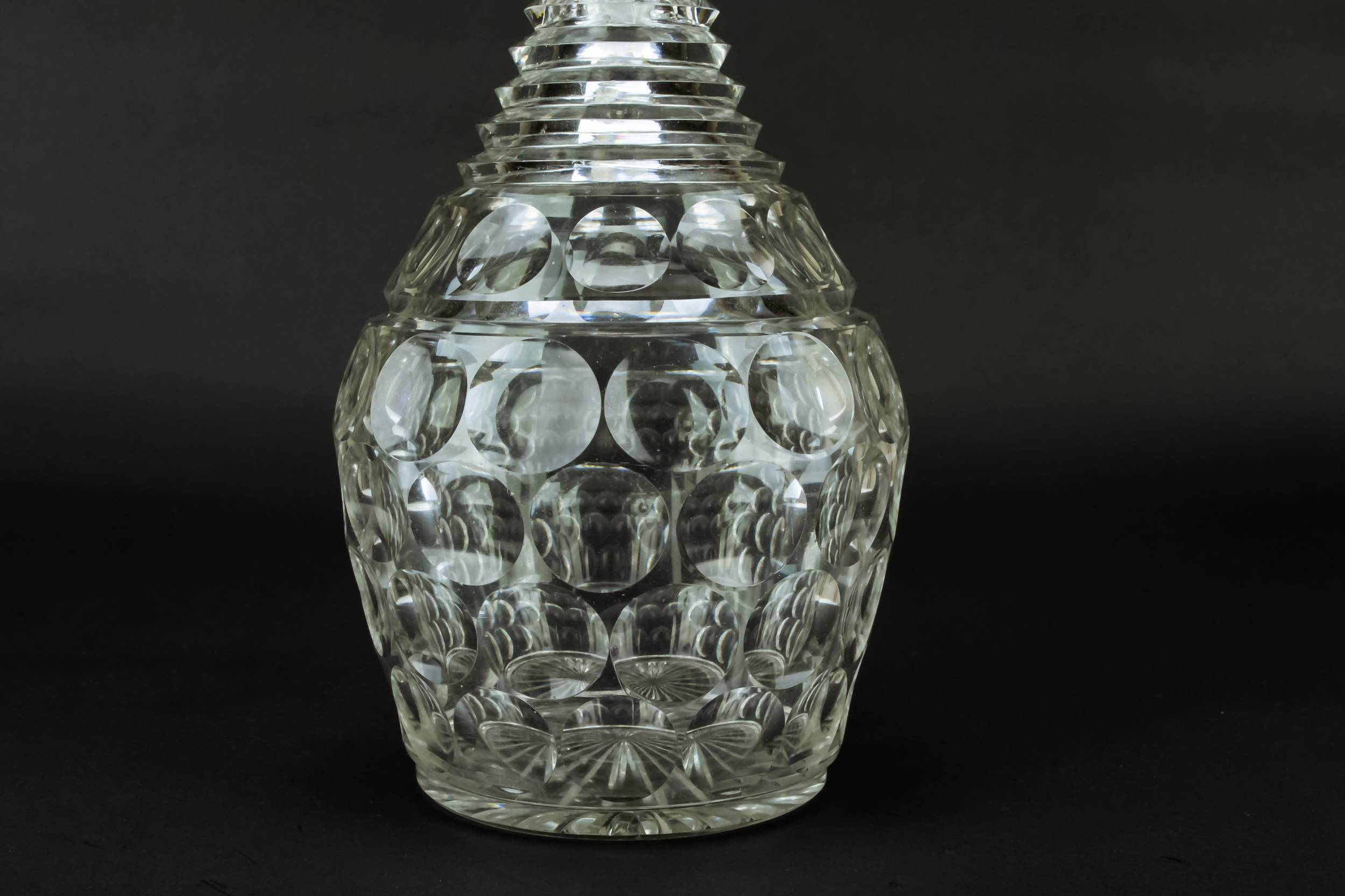 Antique Barrel Clear — 1000 eyes wine decanter 3